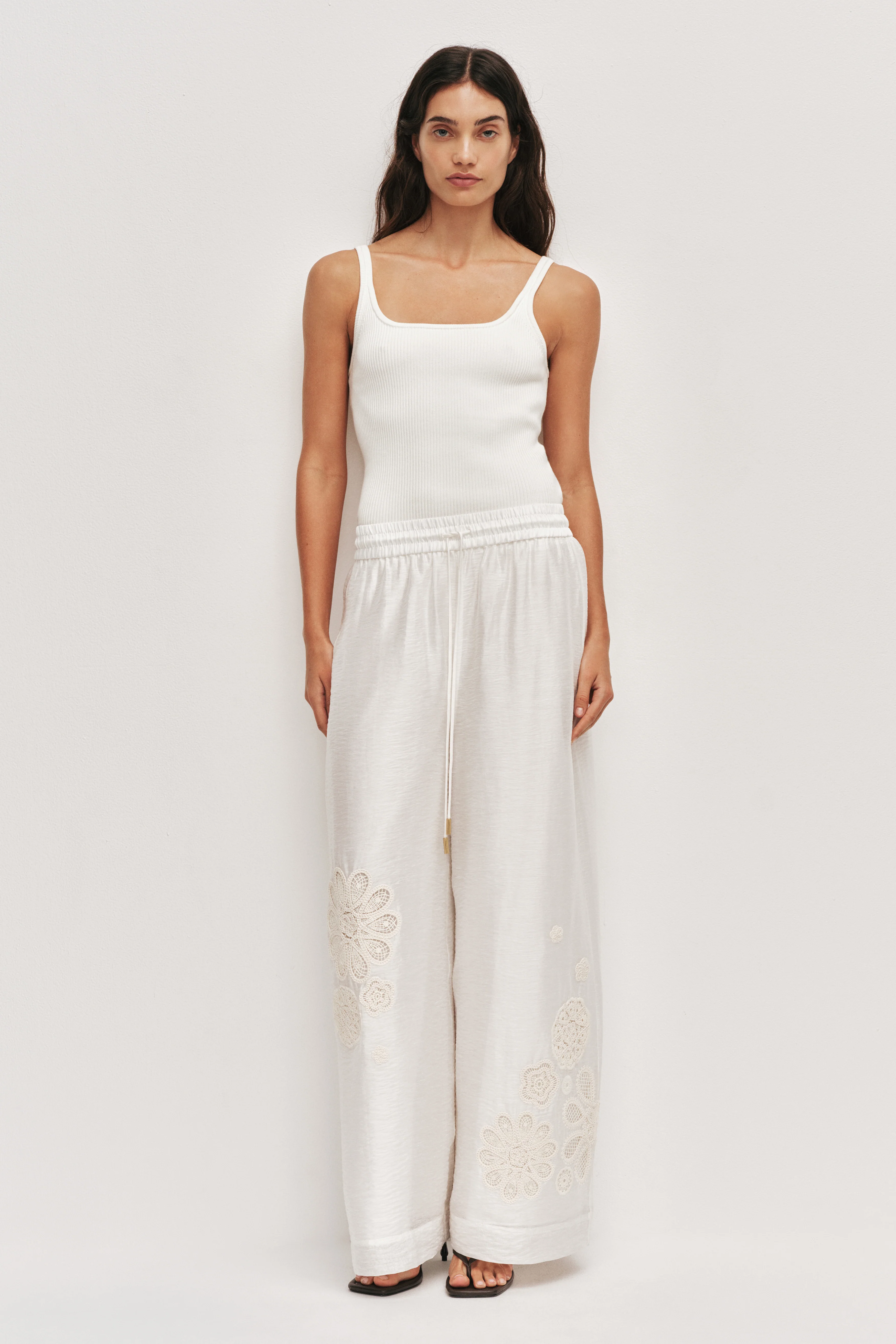 Gia Embroidered Pant