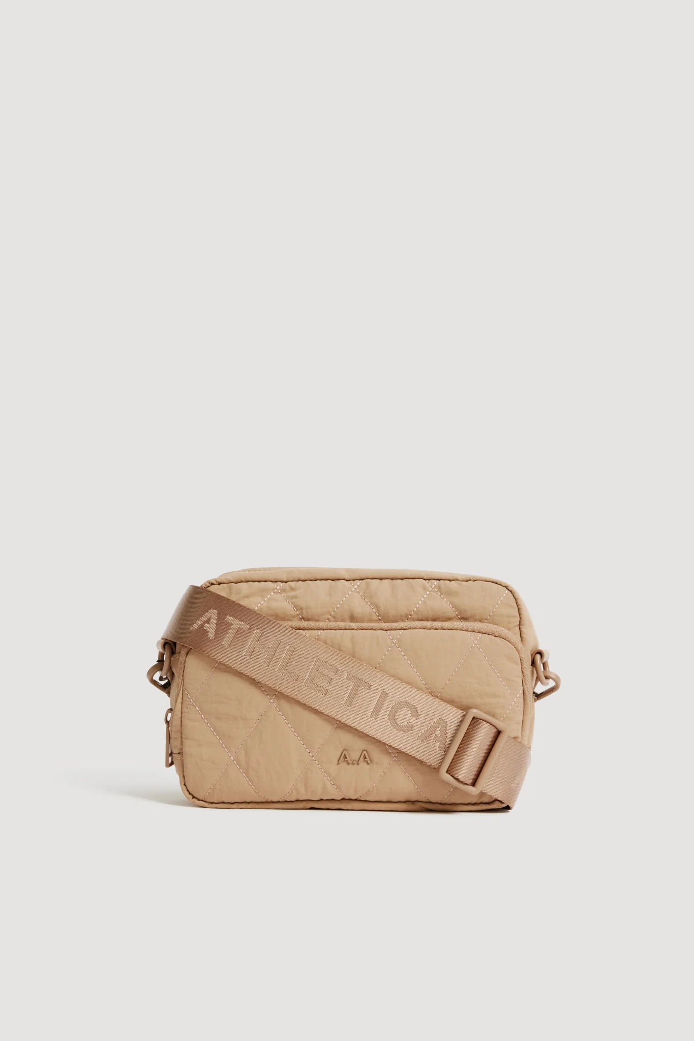Zip Quilted Crossbody Bag