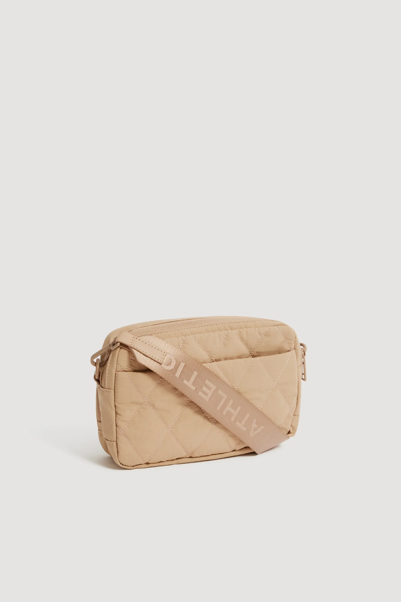 Zip Quilted Crossbody Bag