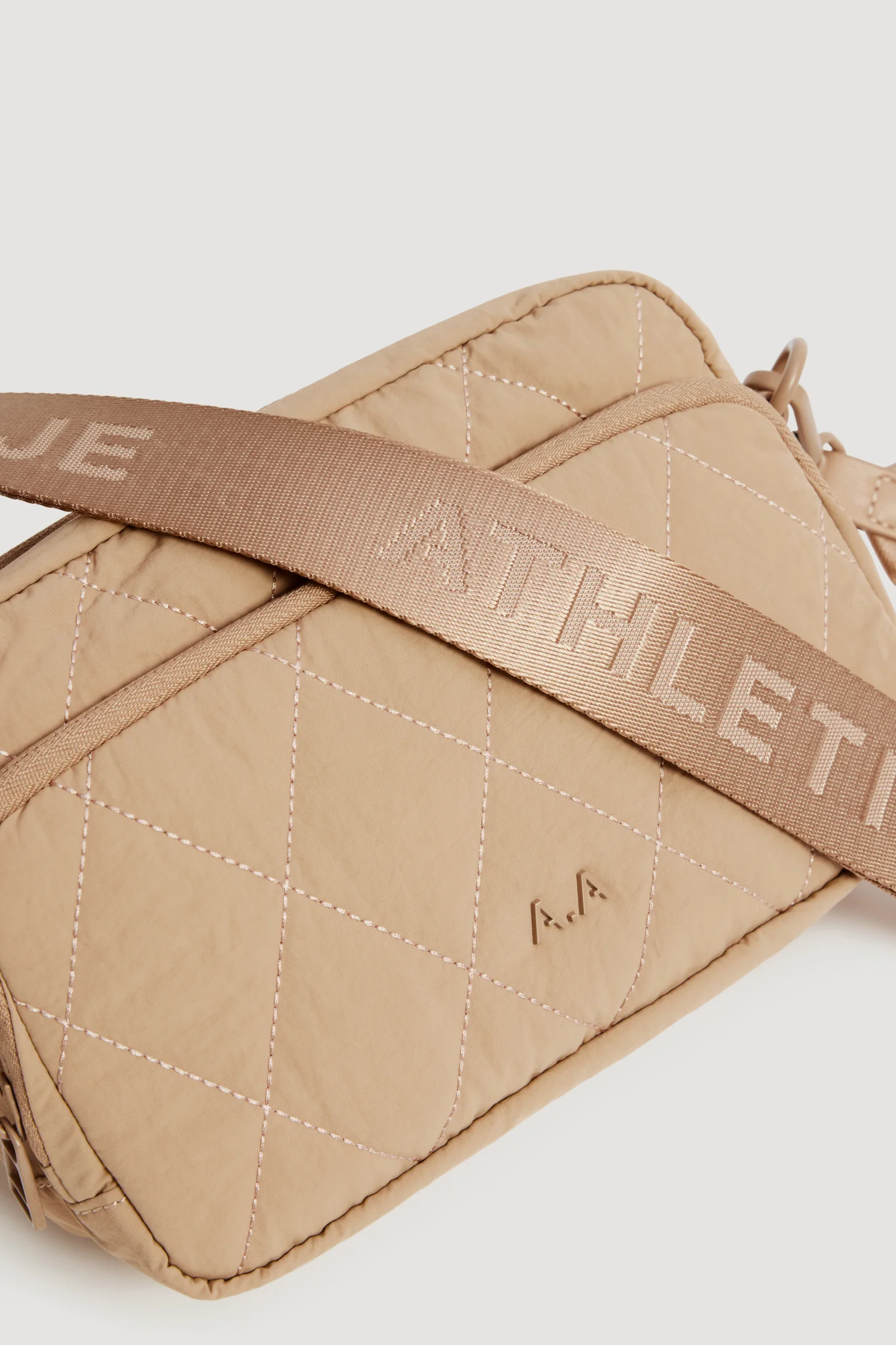 Zip Quilted Crossbody Bag