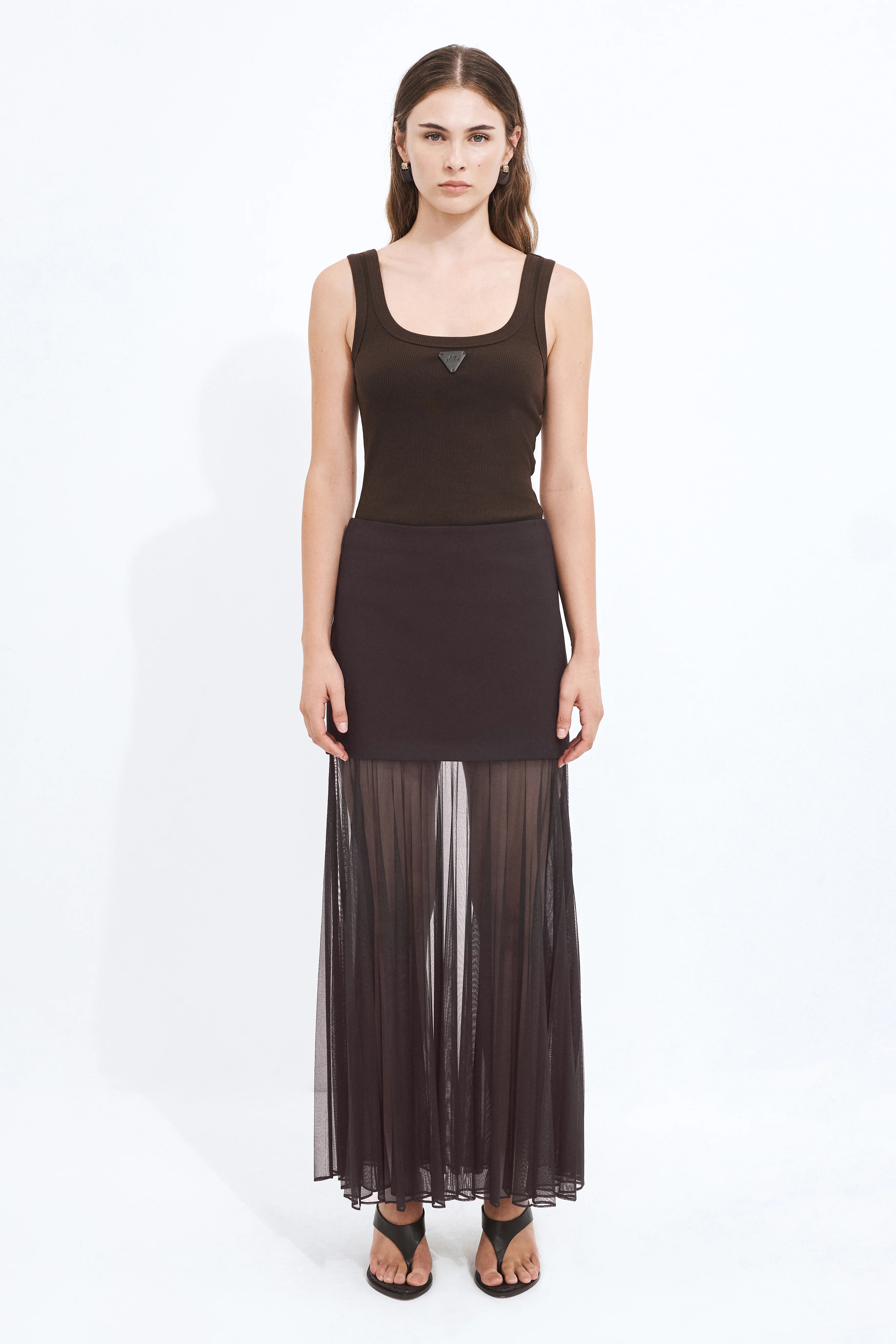 Ivy Sheer Maxi Skirt