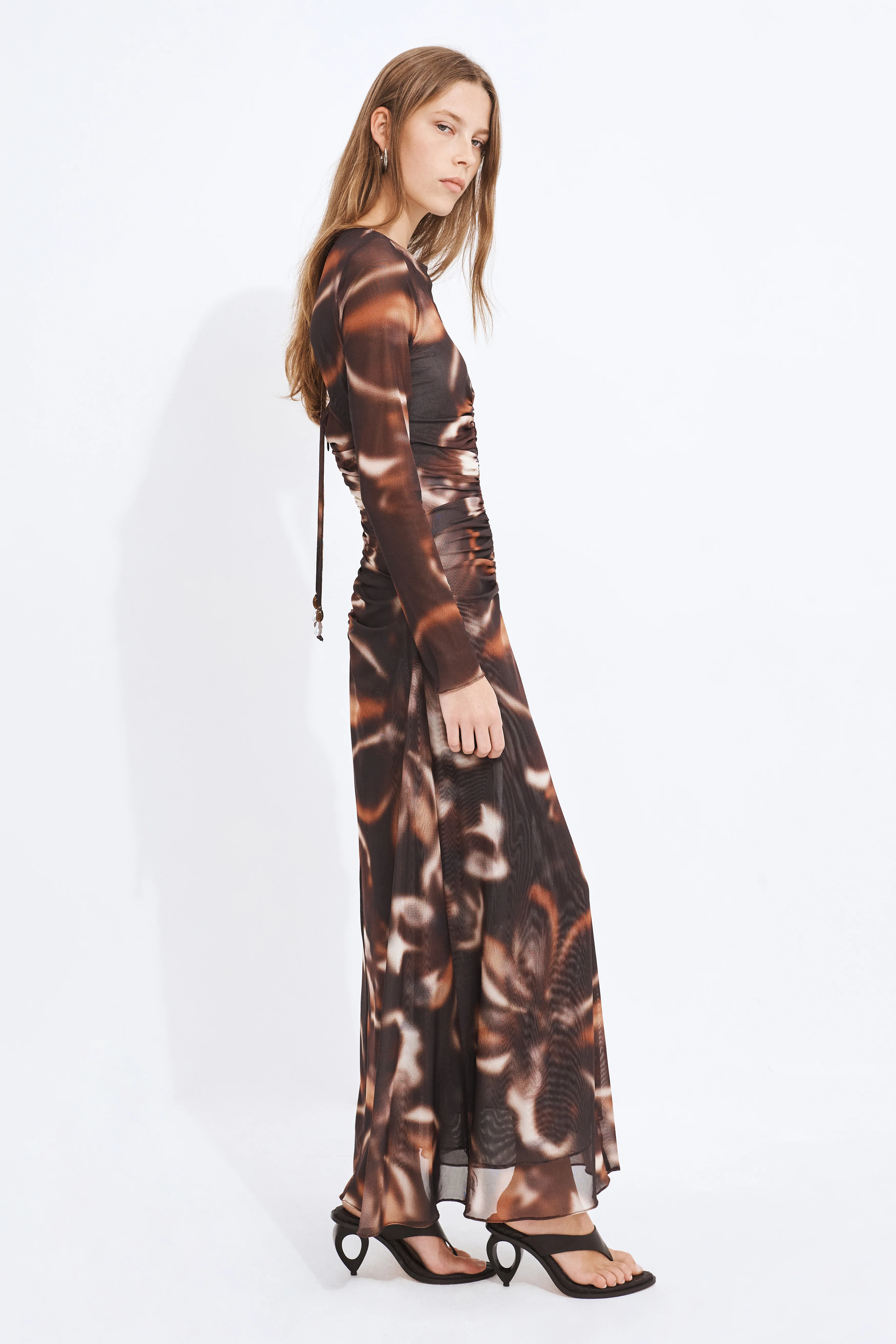 Stella Mesh Maxi Dress
