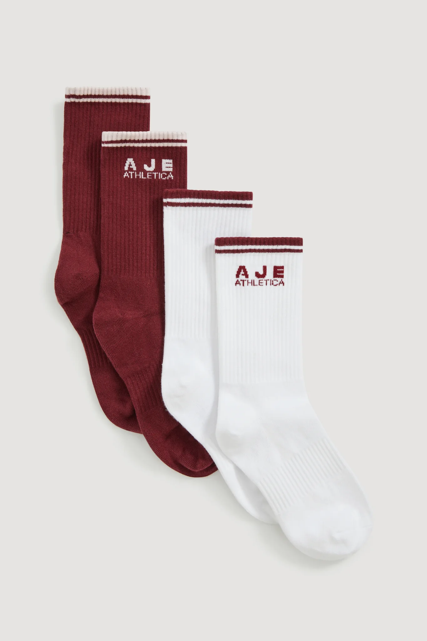 2 Pack Full Length Socks 028