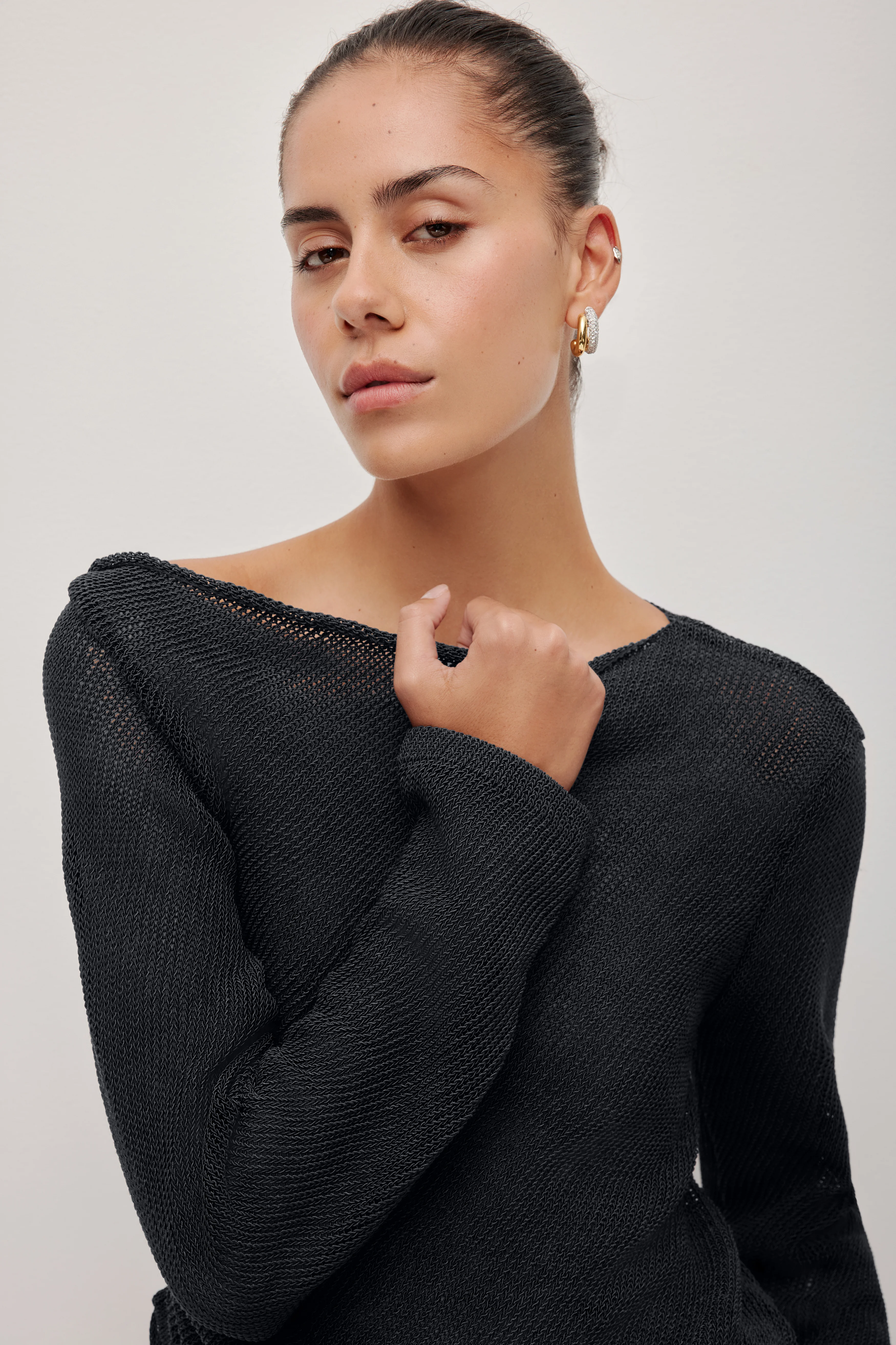 Suri Long Sleeve Knit Top