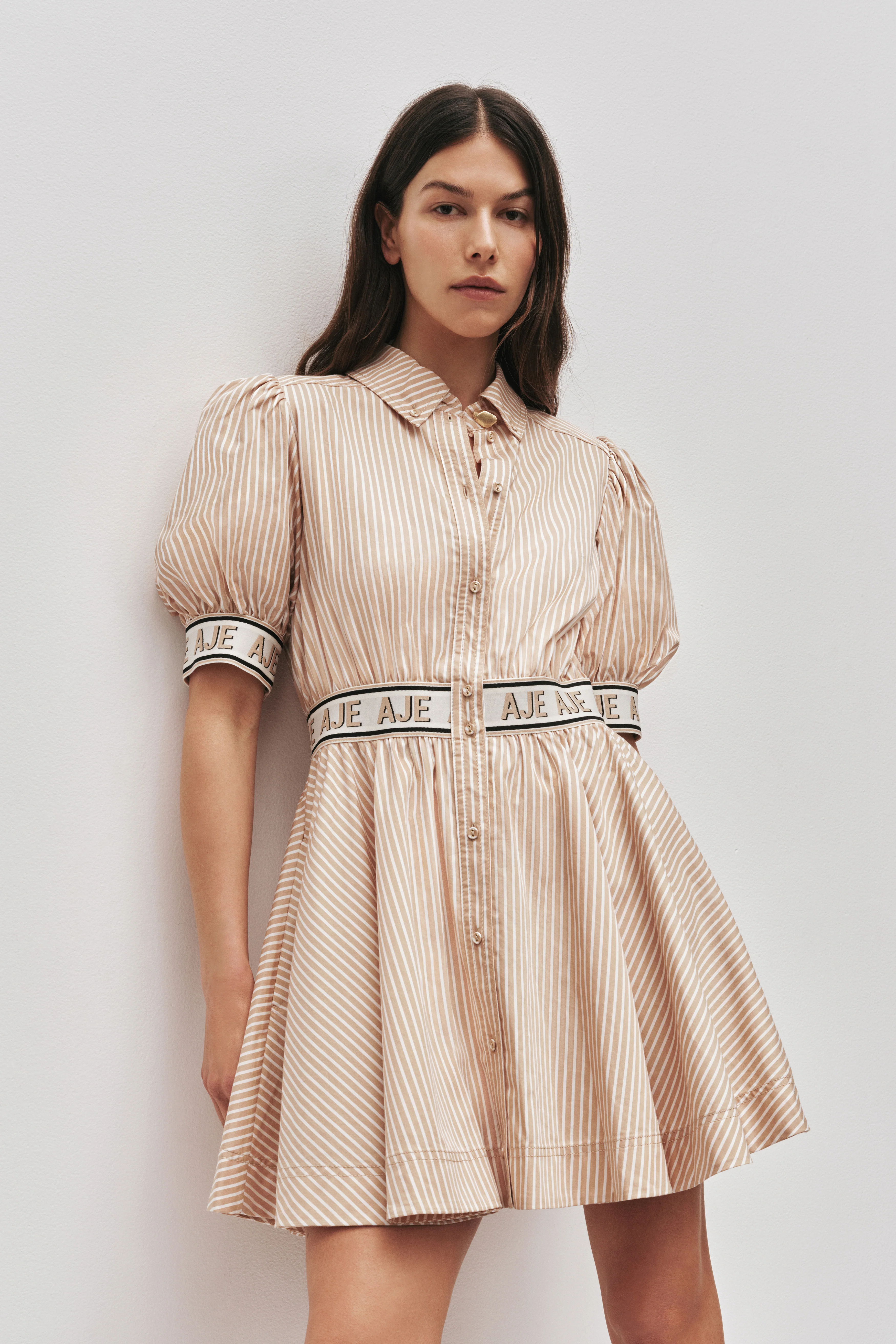 Harling Logo Mini Dress