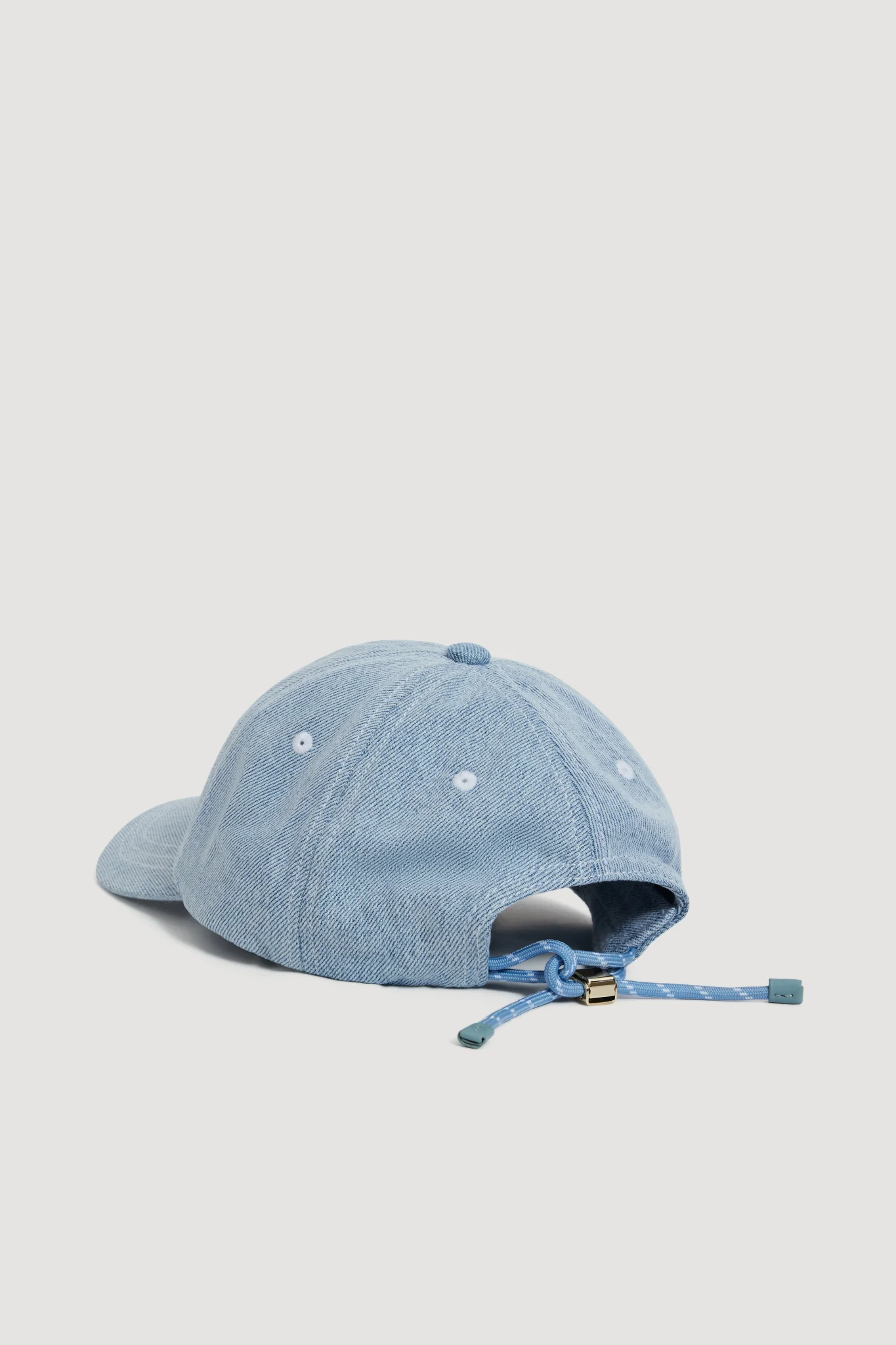 Grayed Denim Cap