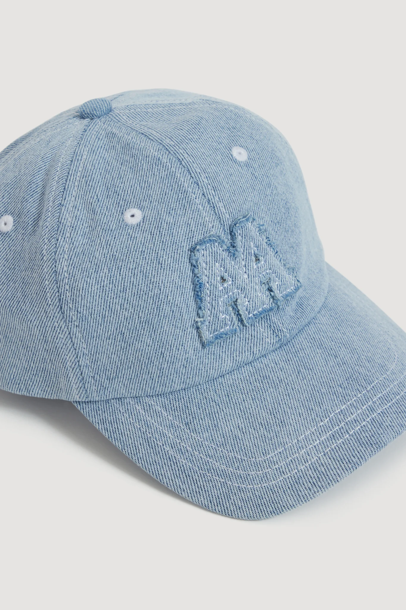 Grayed Denim Cap