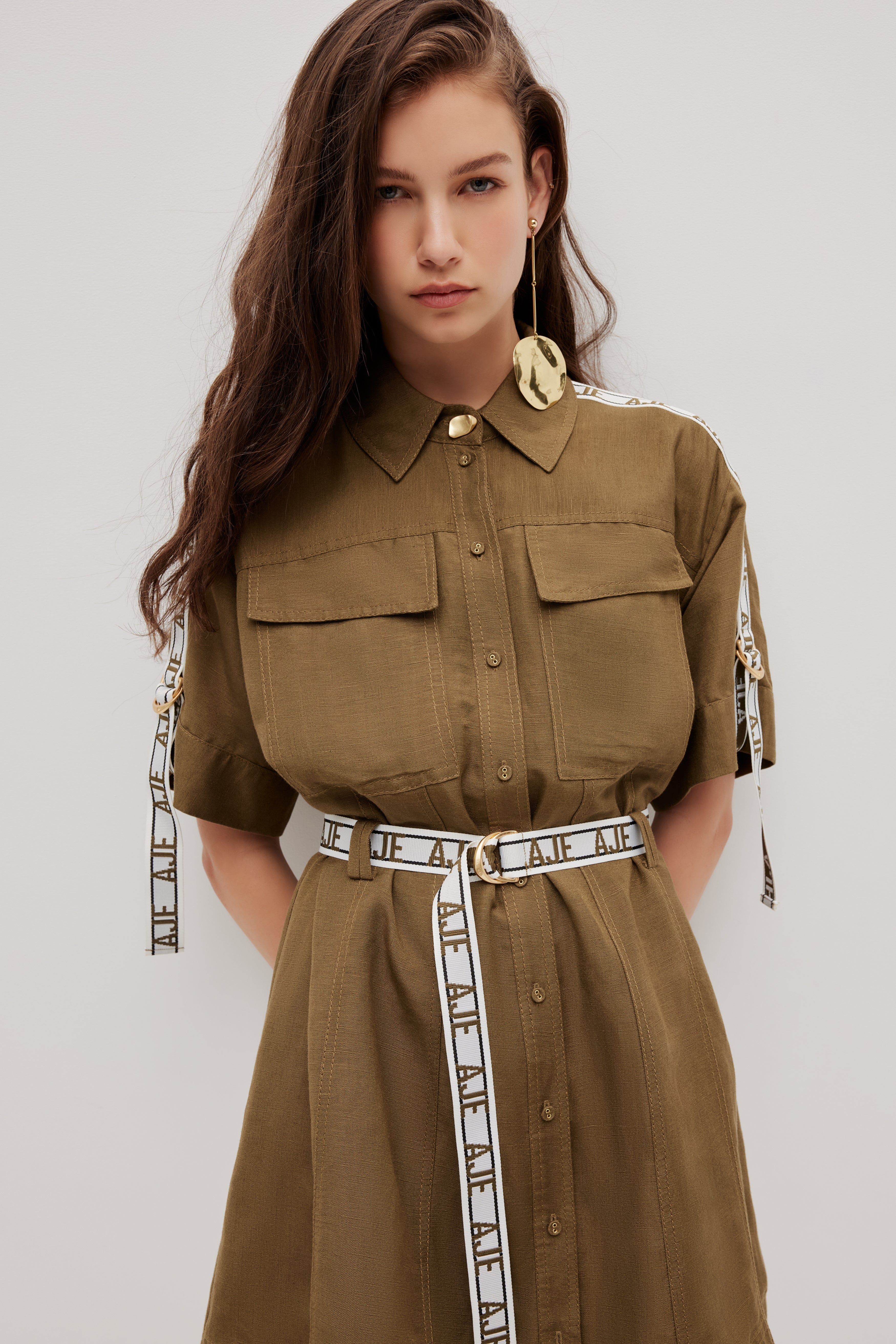 Imogen Logo Mini Dress