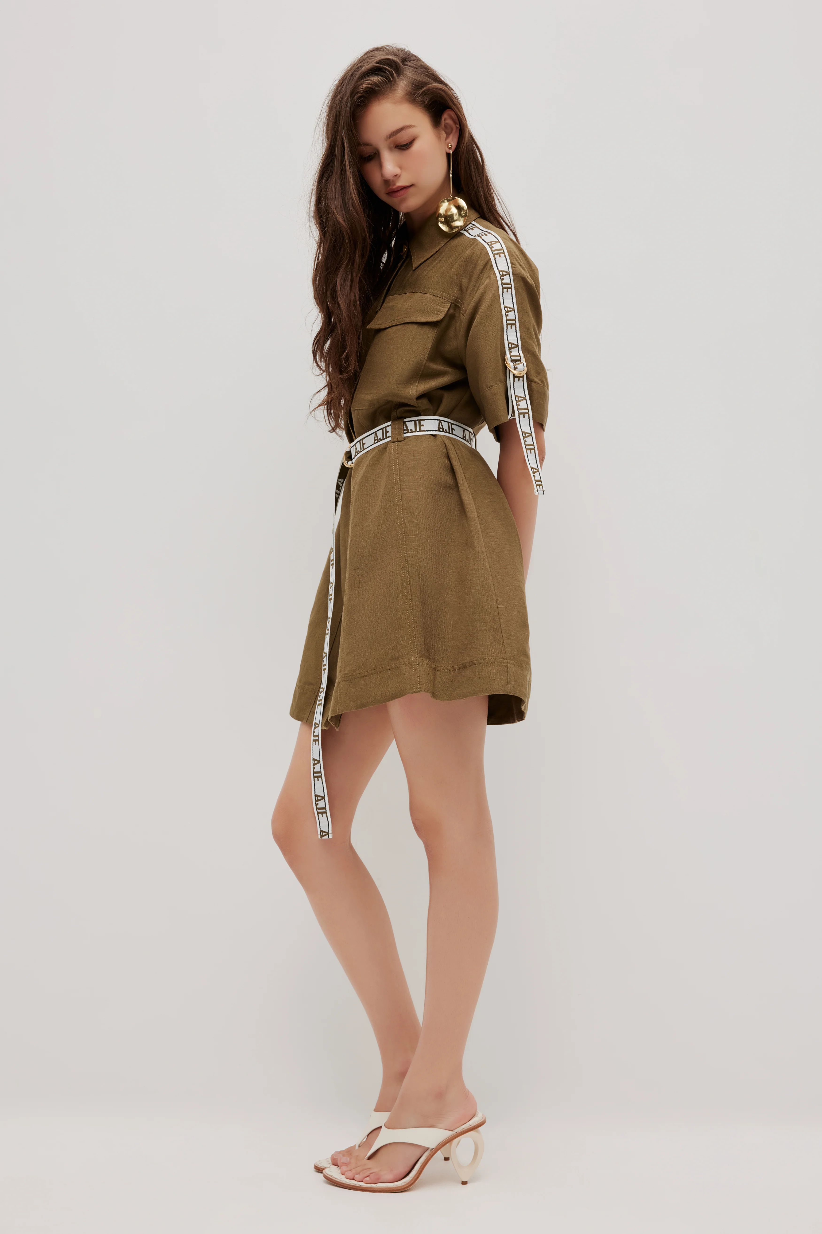 Imogen Logo Mini Dress