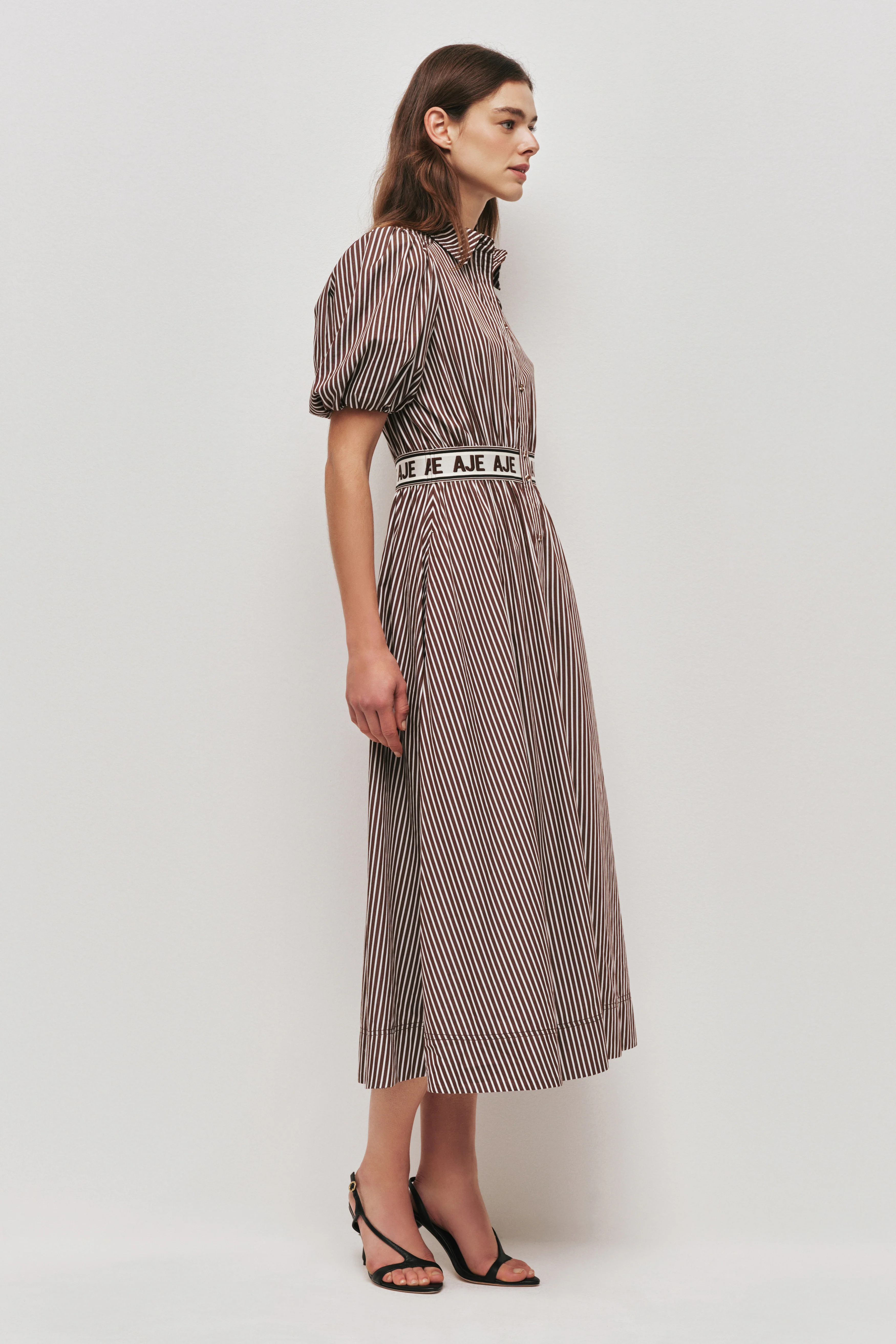 Harling Logo Midi Dress