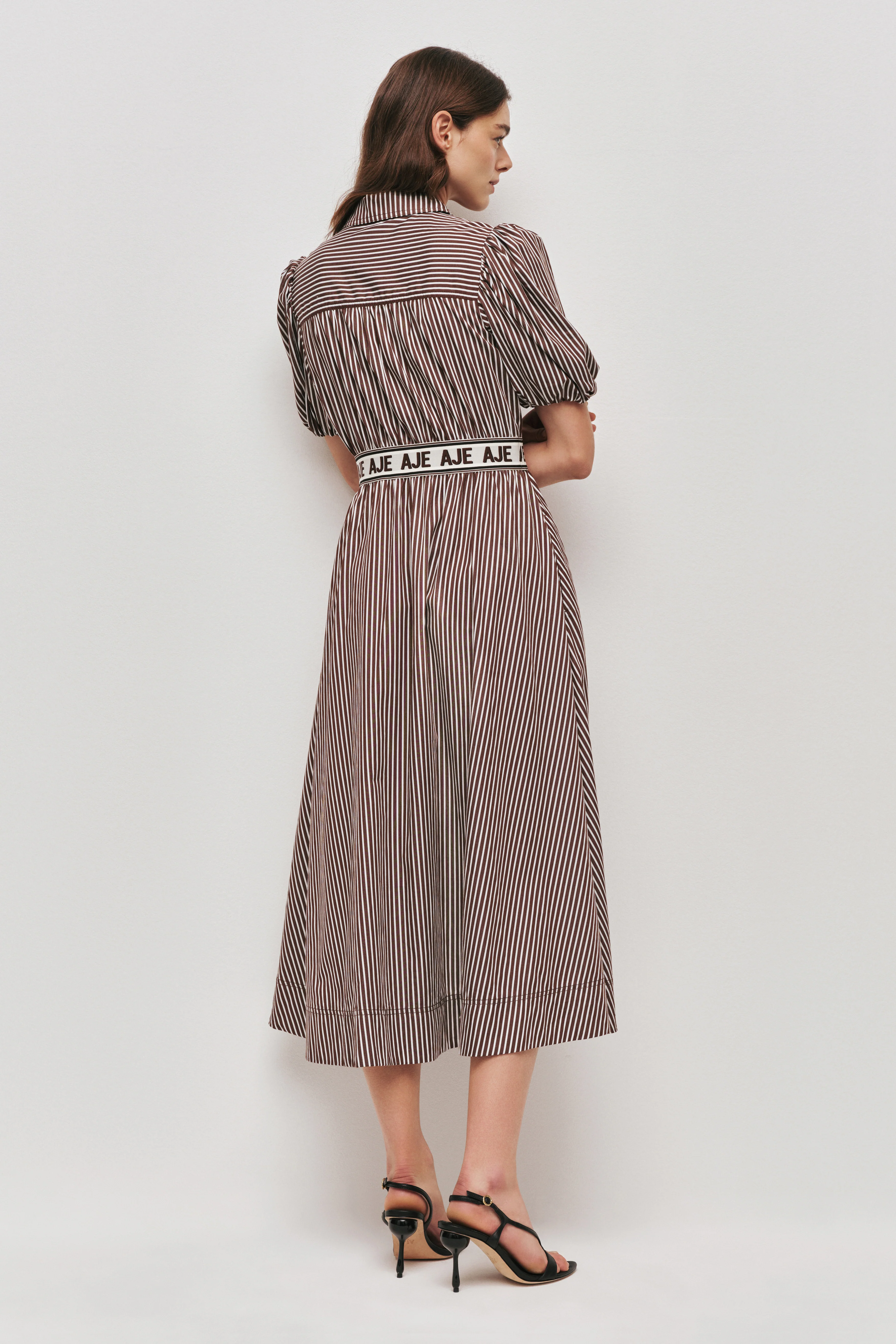 Harling Logo Midi Dress