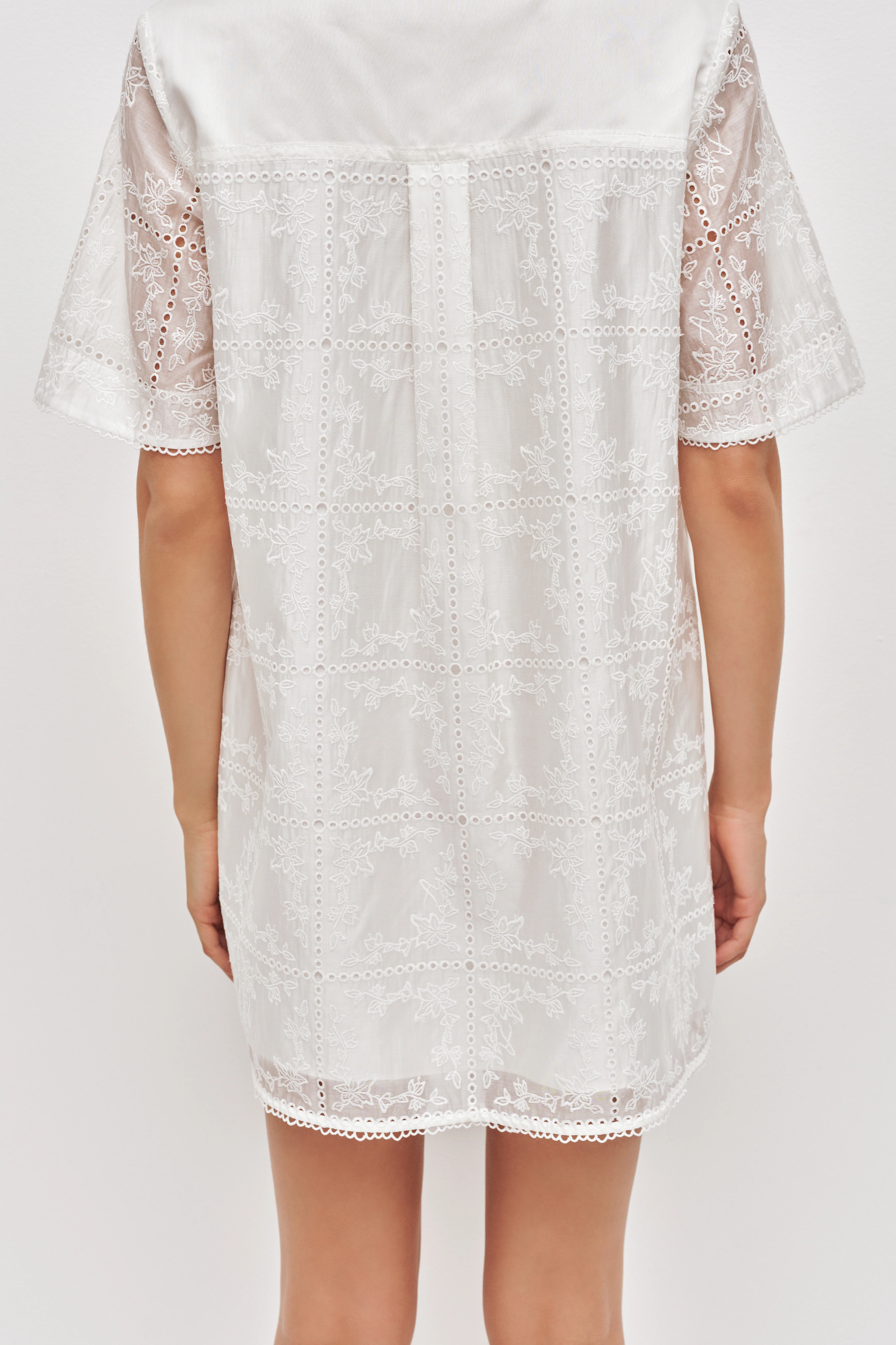 Merritt Embroidered Ss Dress