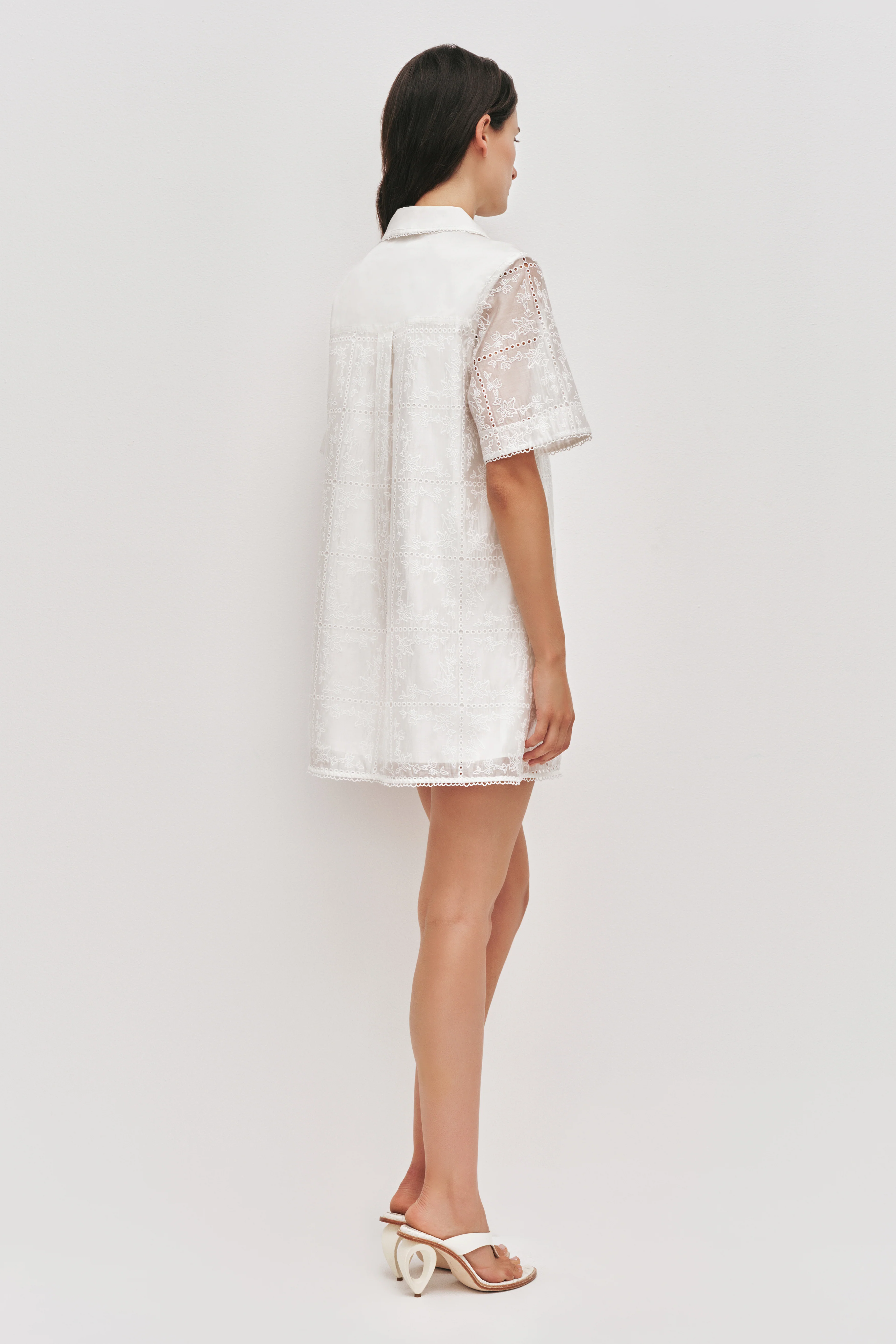 Merritt Embroidered Ss Dress