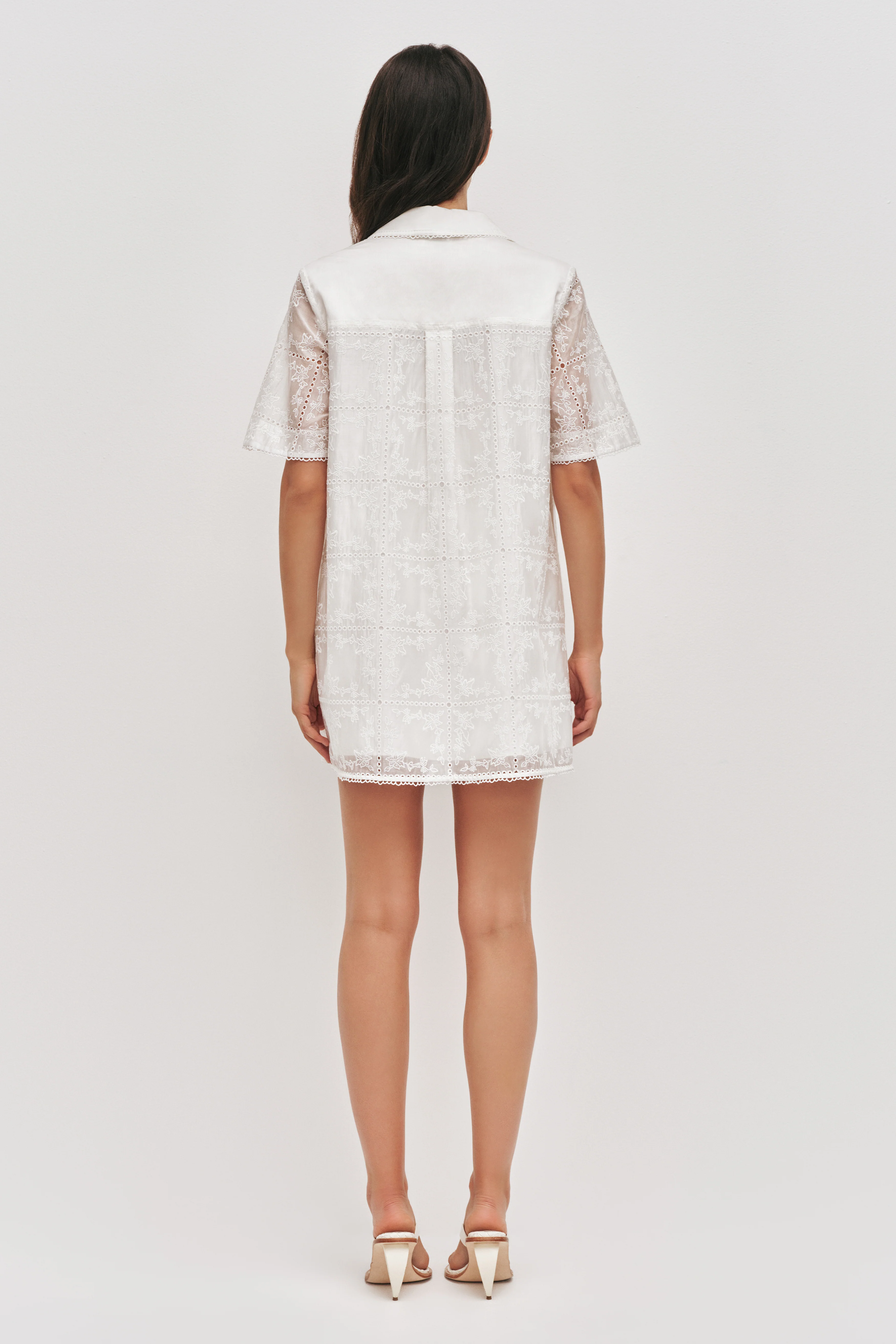 Merritt Embroidered Ss Dress