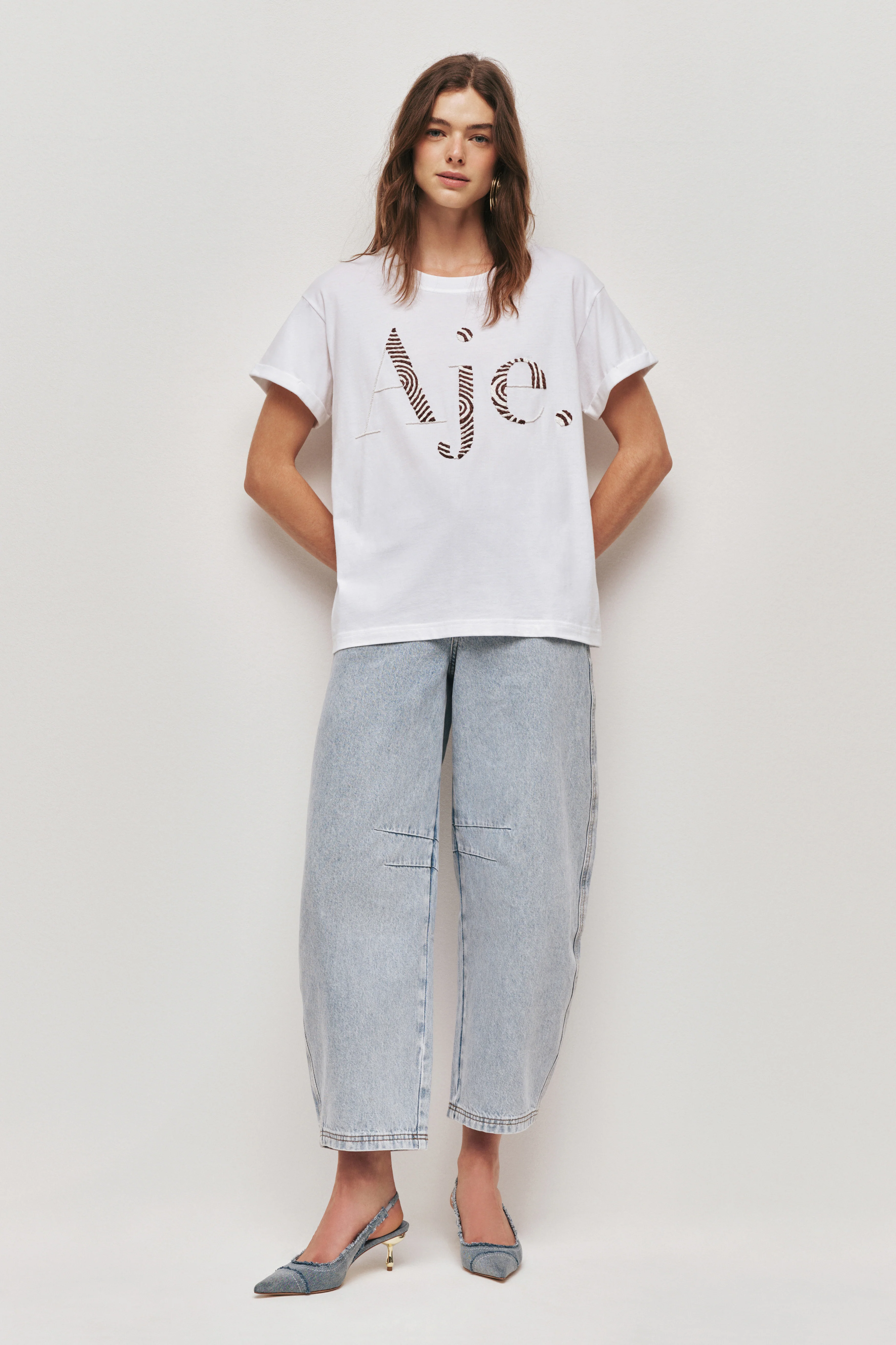 Core Raffia Logo Tee