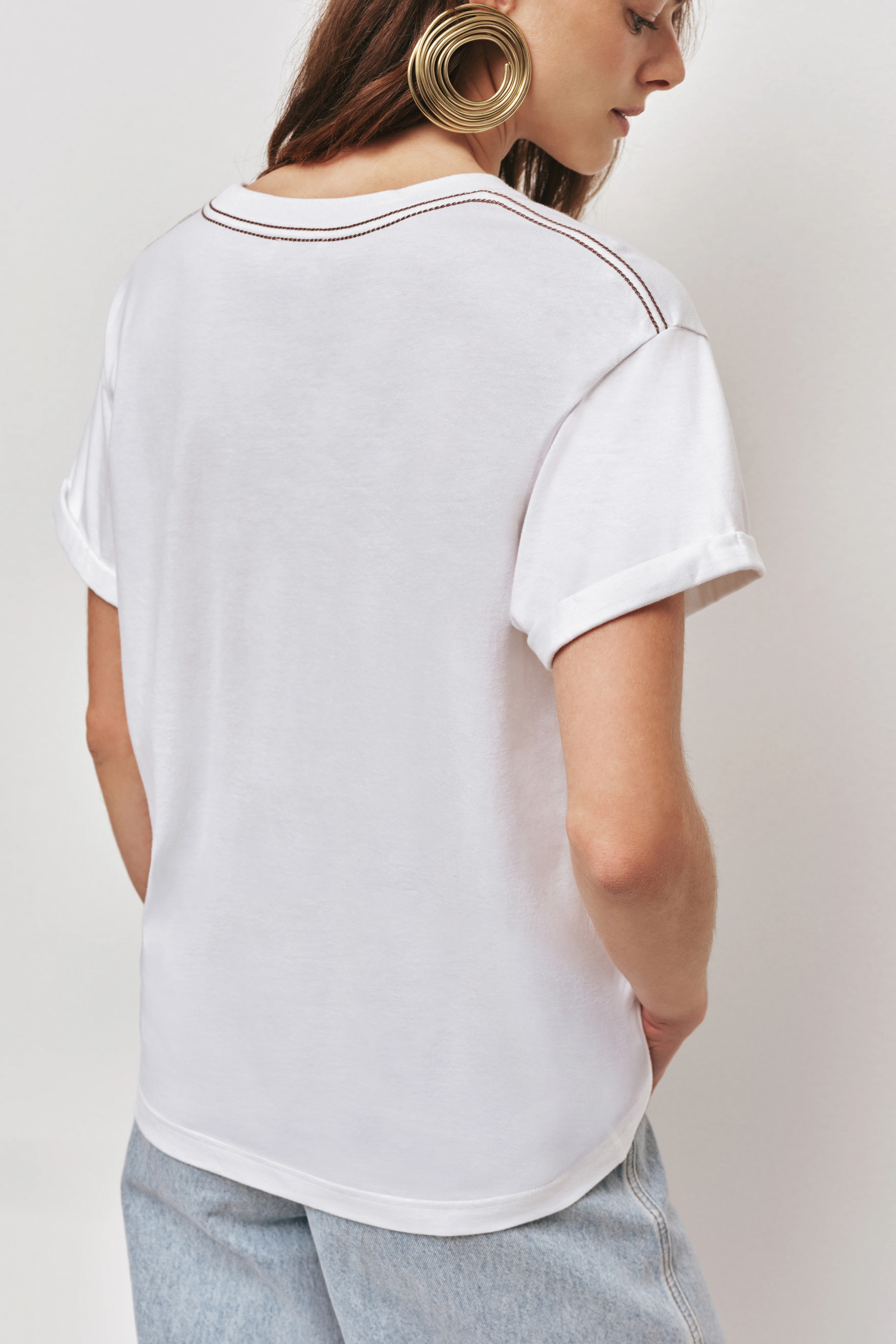 Core Raffia Logo Tee