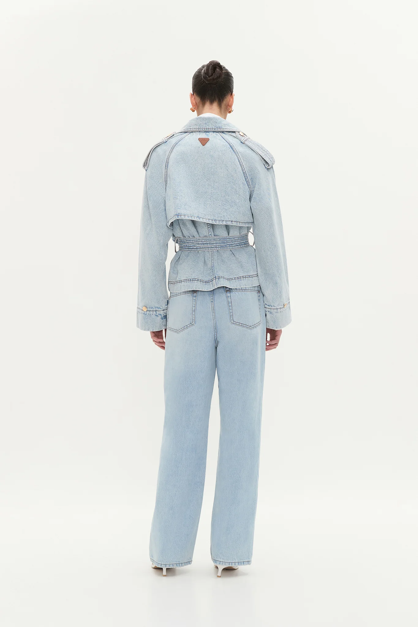 Flynn Cropped Trench
