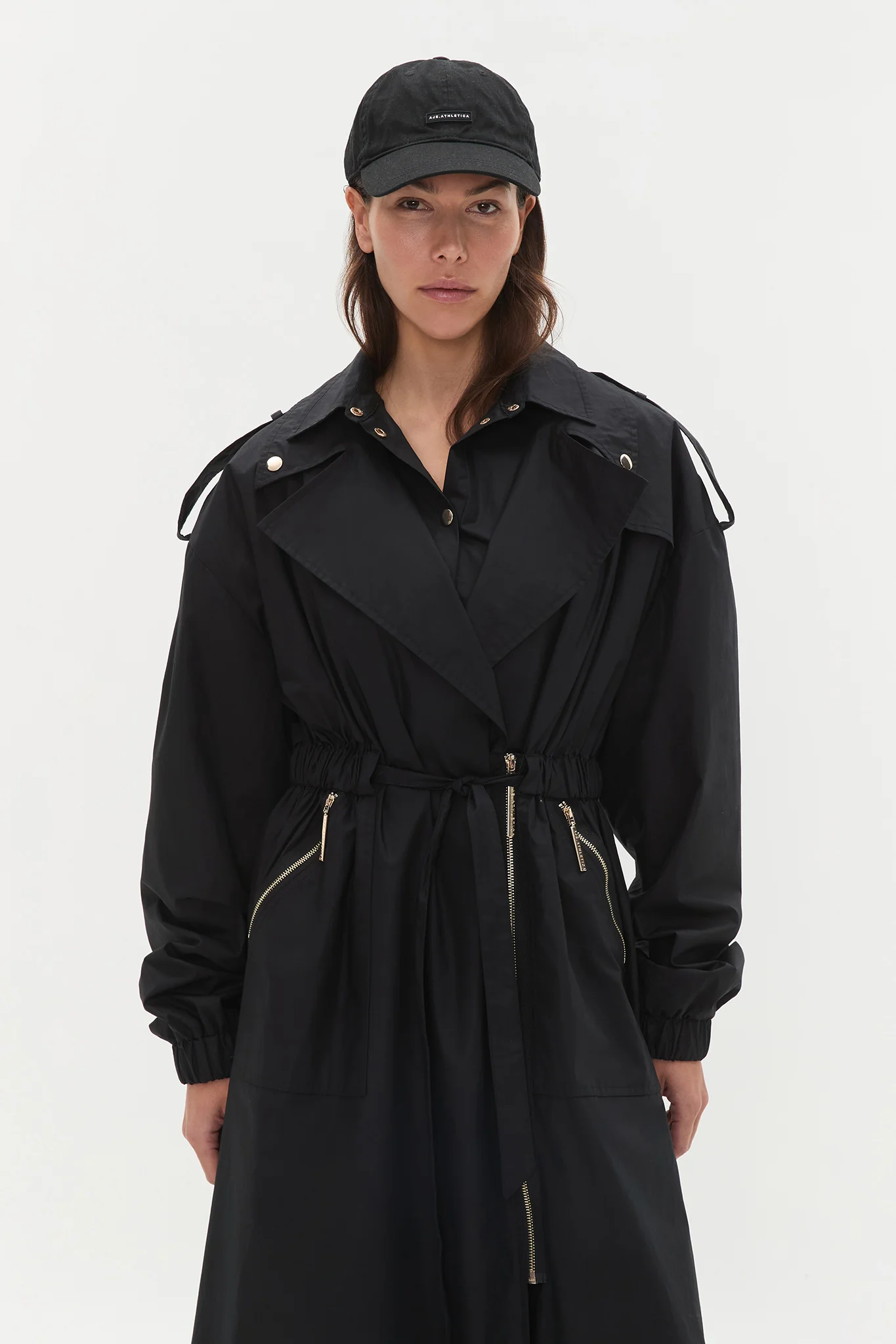 Two-Piece Belted Trench 703