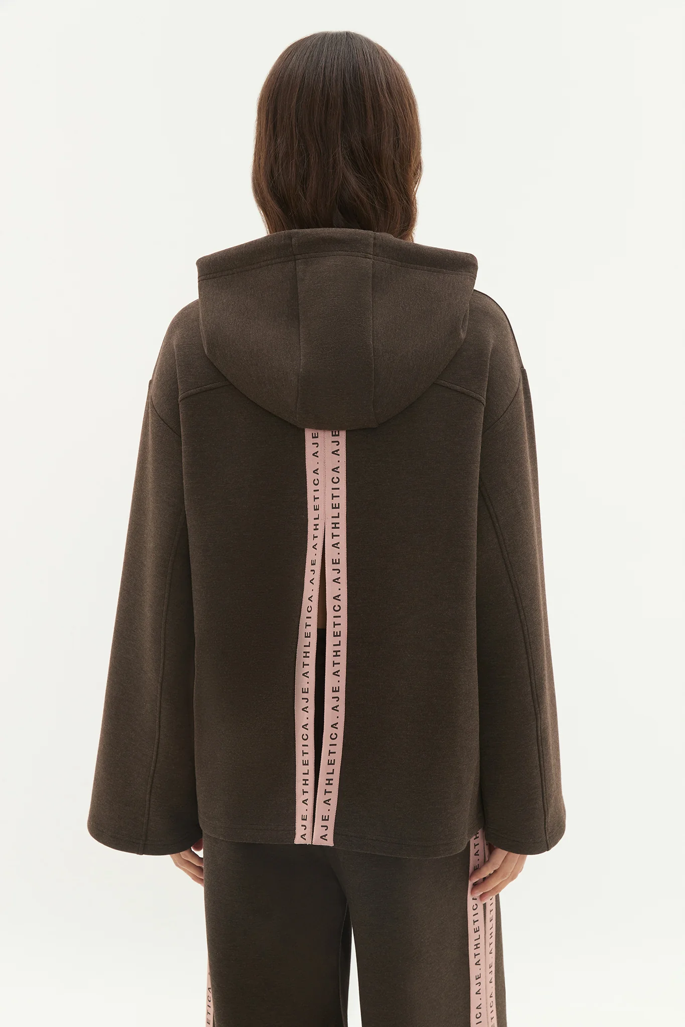 Split Back Logotape Hoodie 432