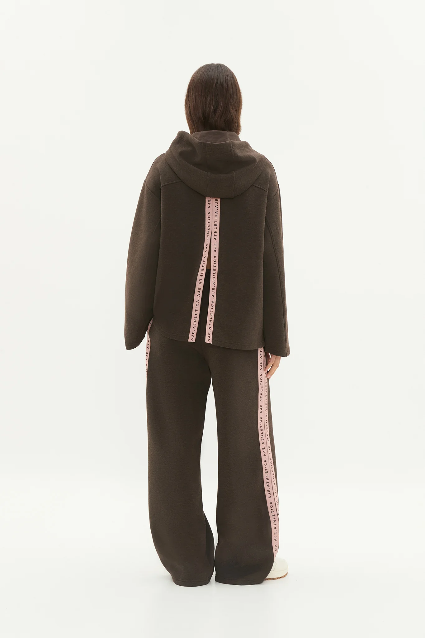 Split Back Logotape Hoodie 432