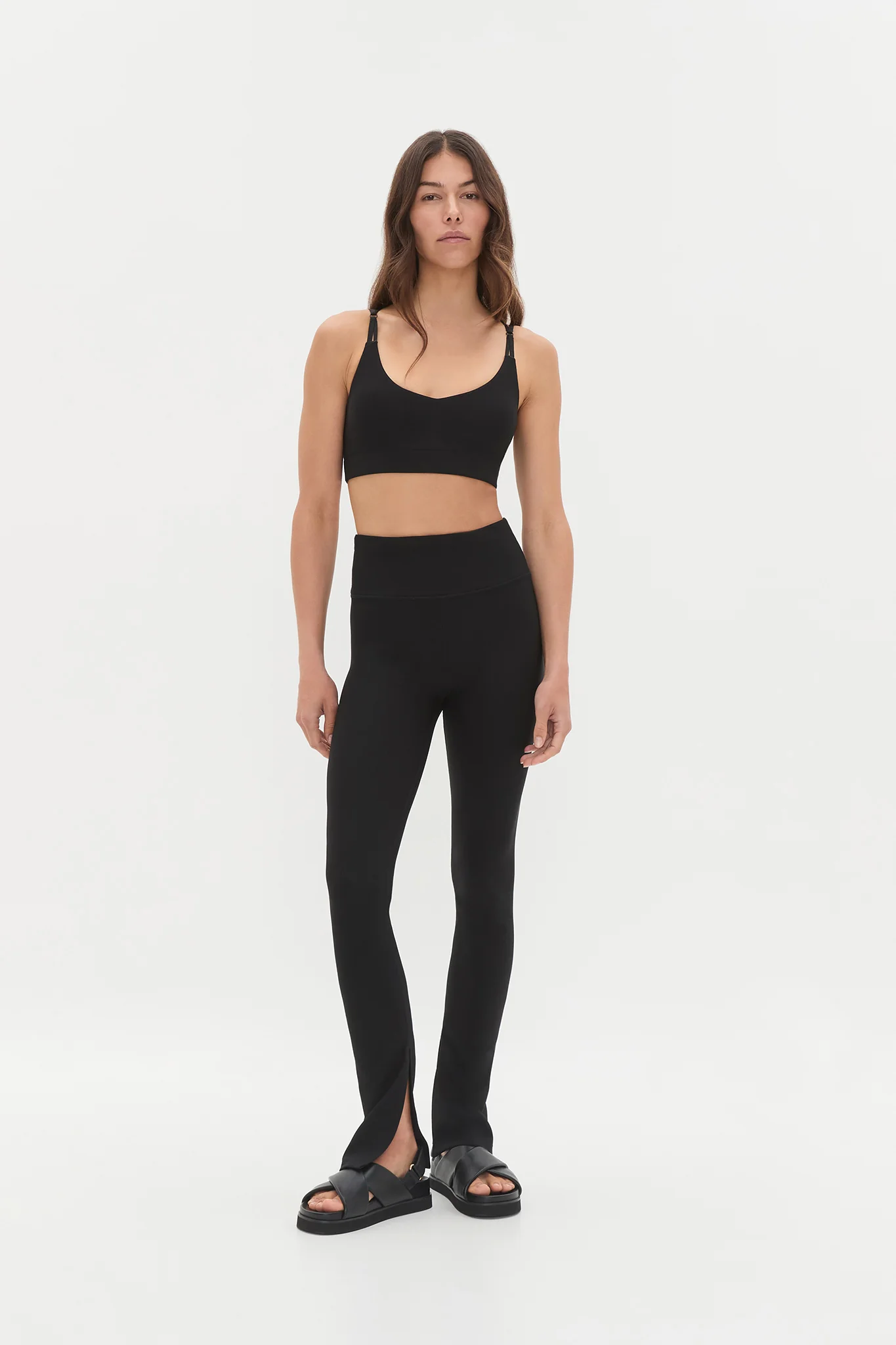 Double Strap Cross Back Crop