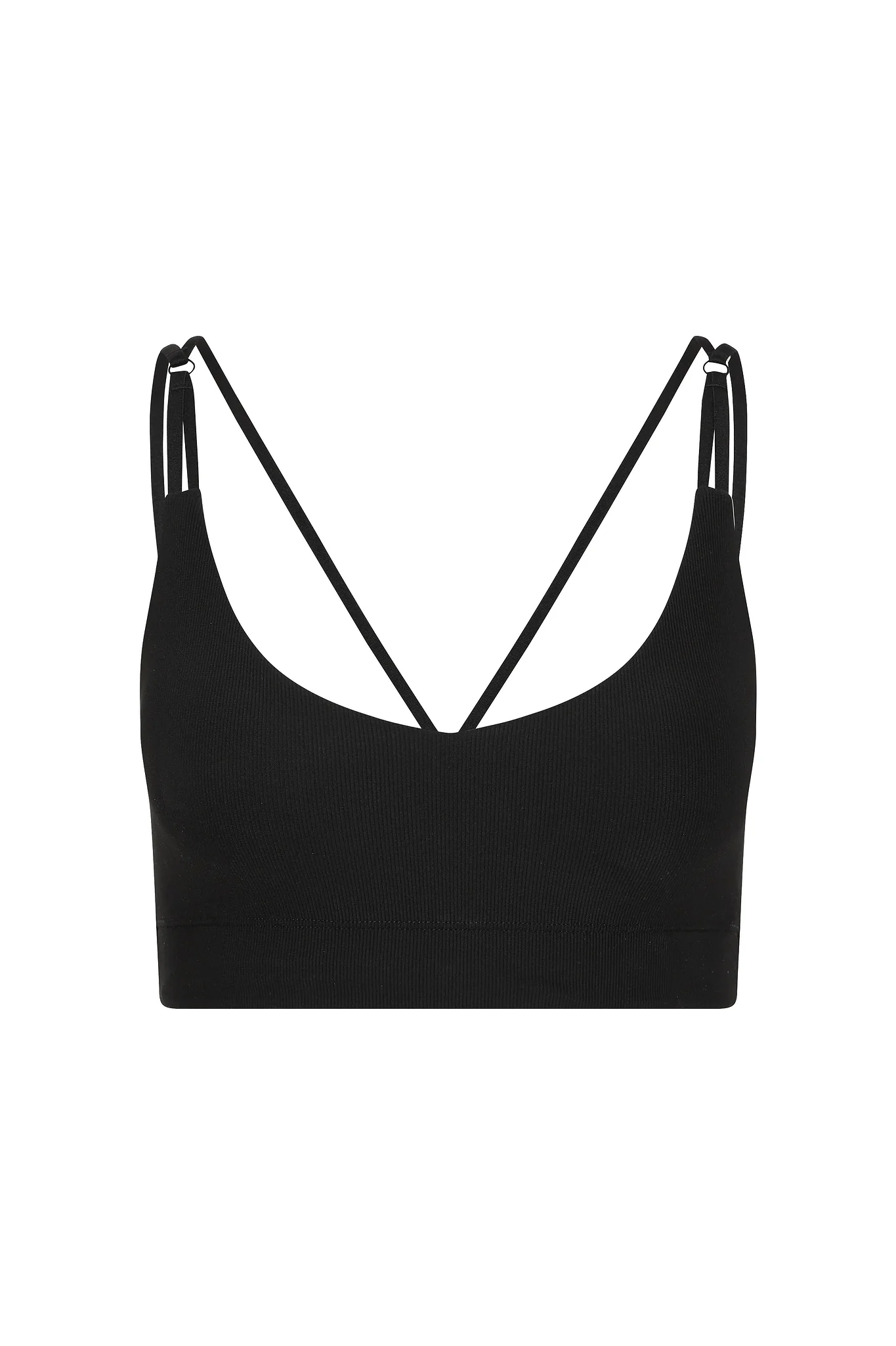Double Strap Cross Back Crop