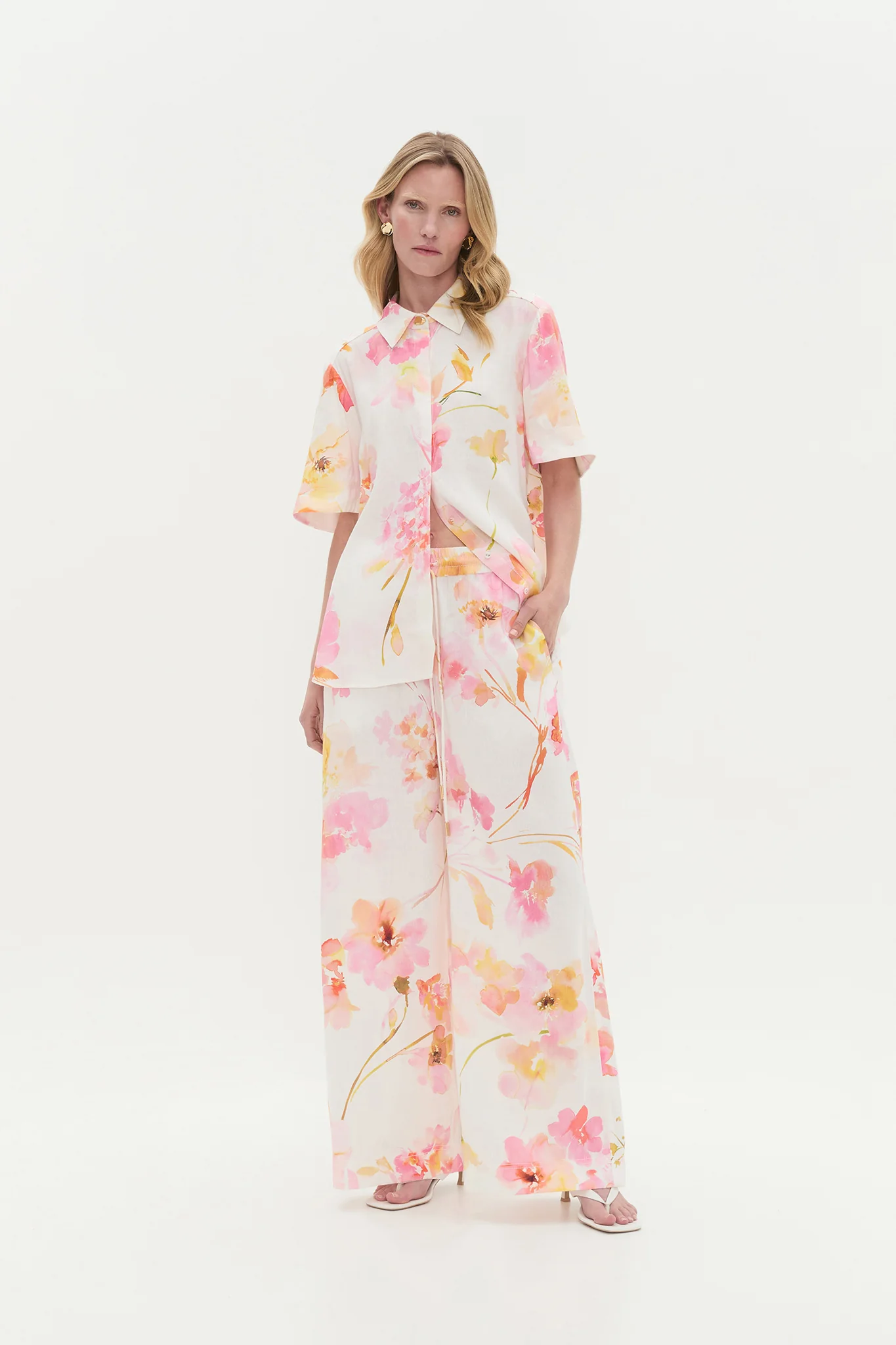 Dreamscape Pintucked Pant