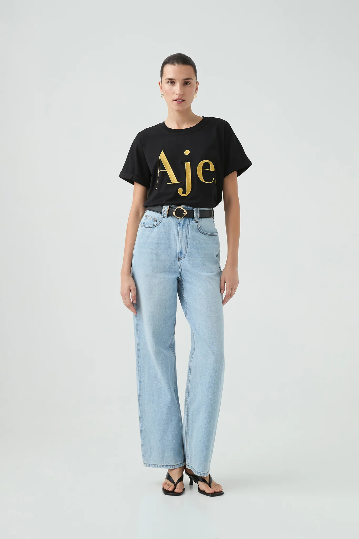 Song Embroidered Logo Tee