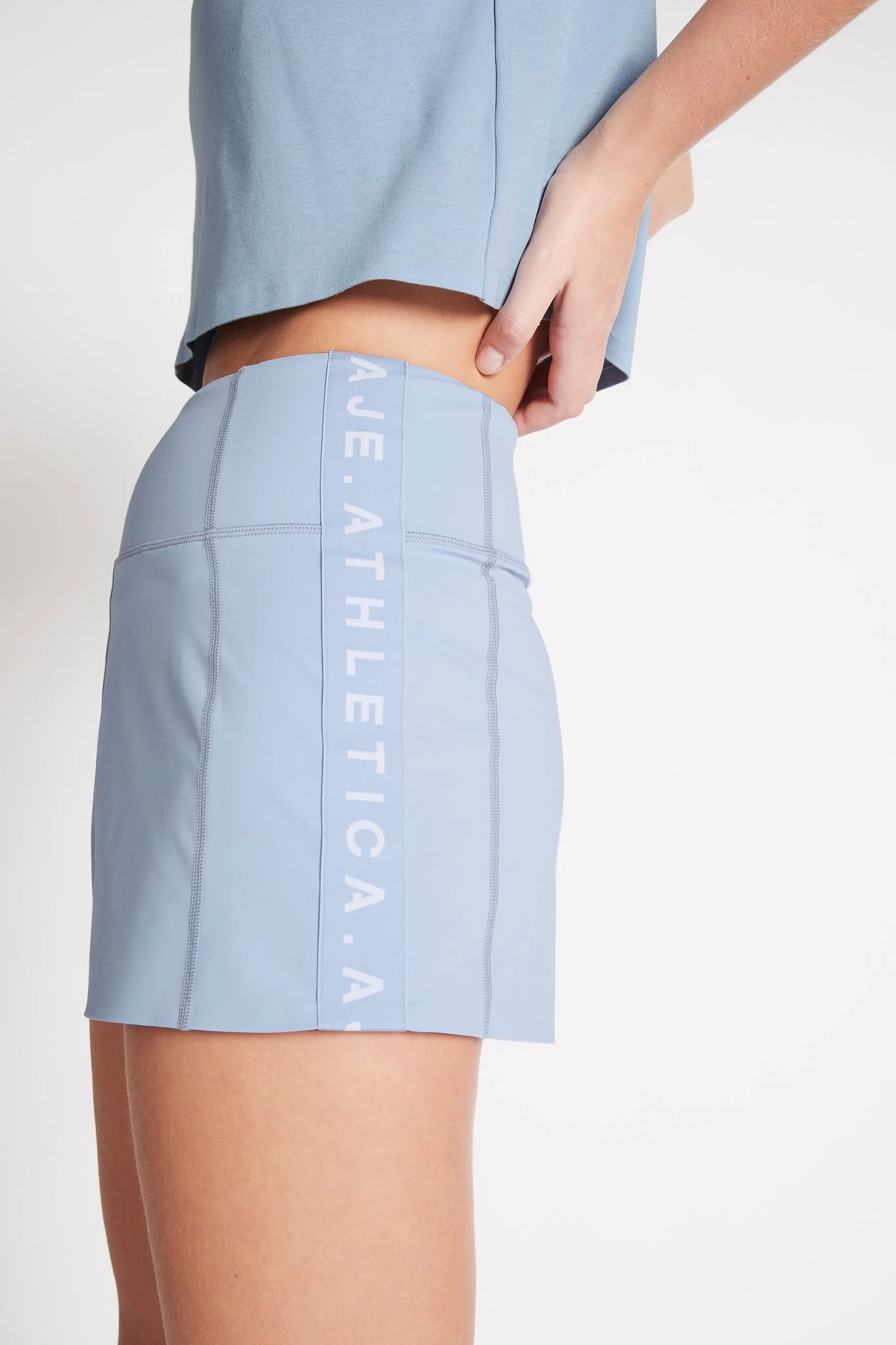 High Rise Logotape Running Short 602