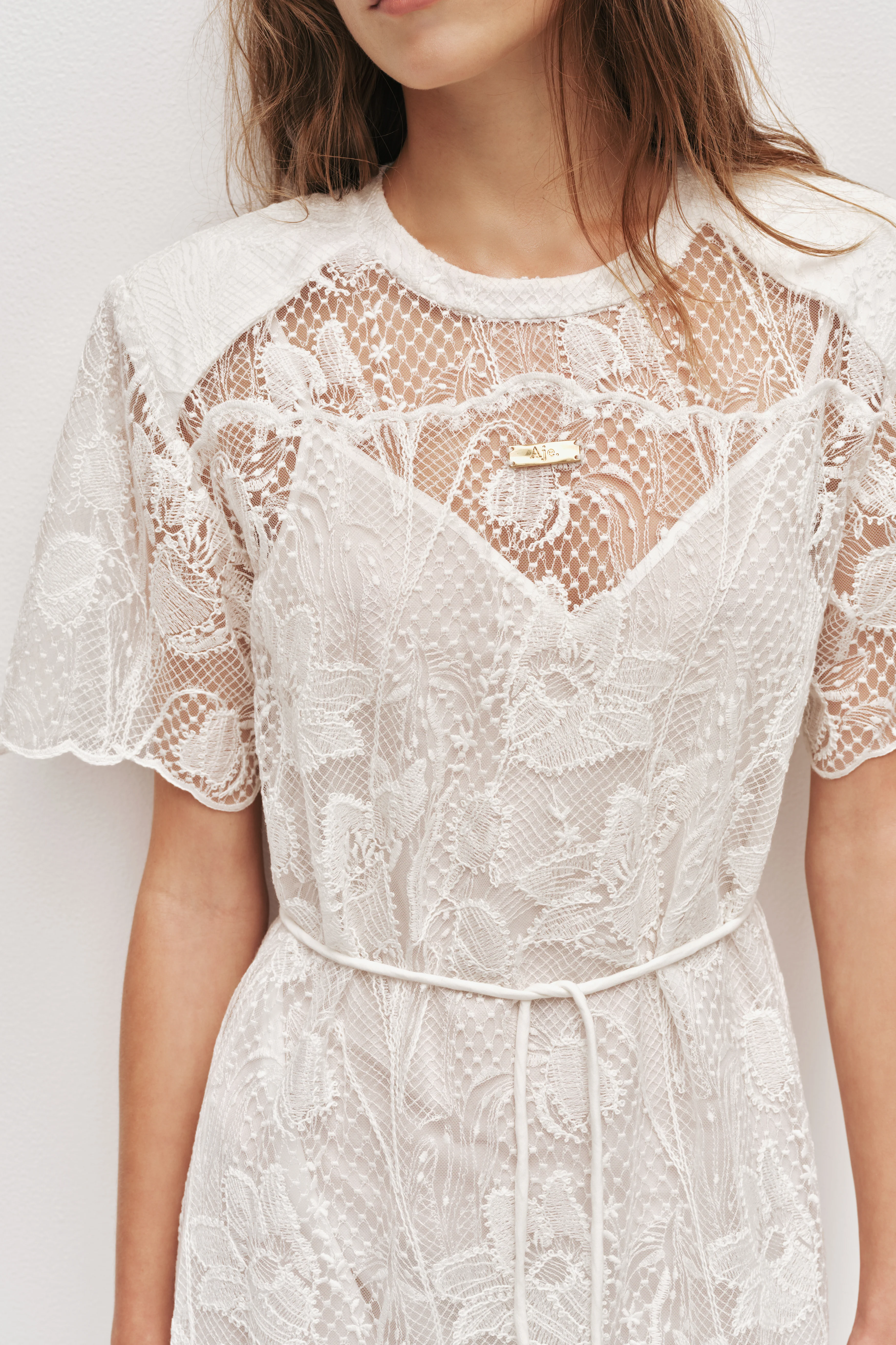 Pippa Lace Midi Dress