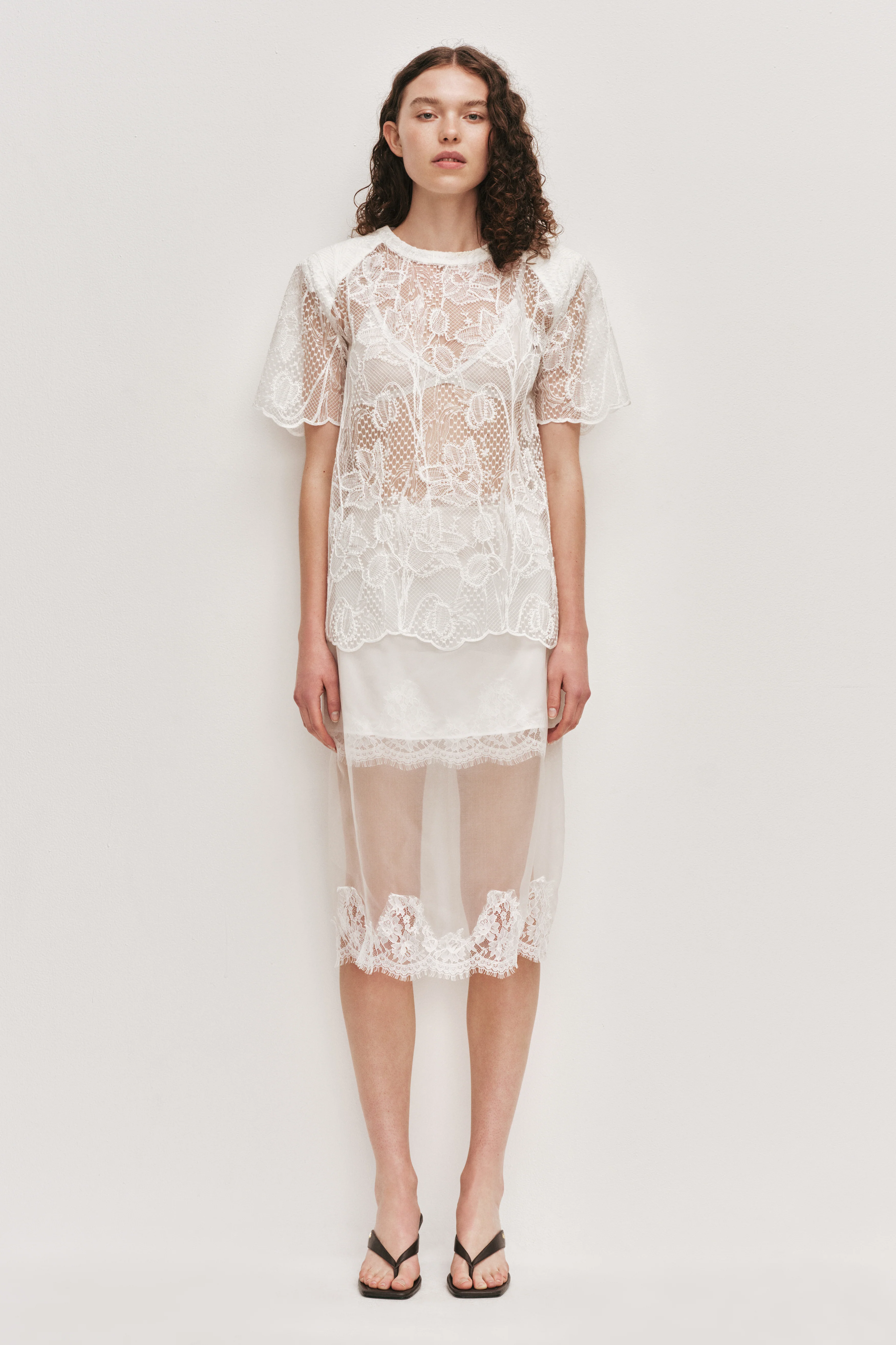Pippa Lace Tee