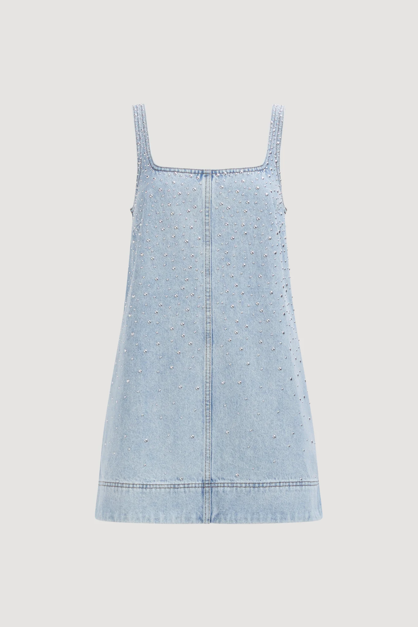 17444-lucina-stud-denim-mini-dress-2.webp Lucina Stud Denim Mini Dress