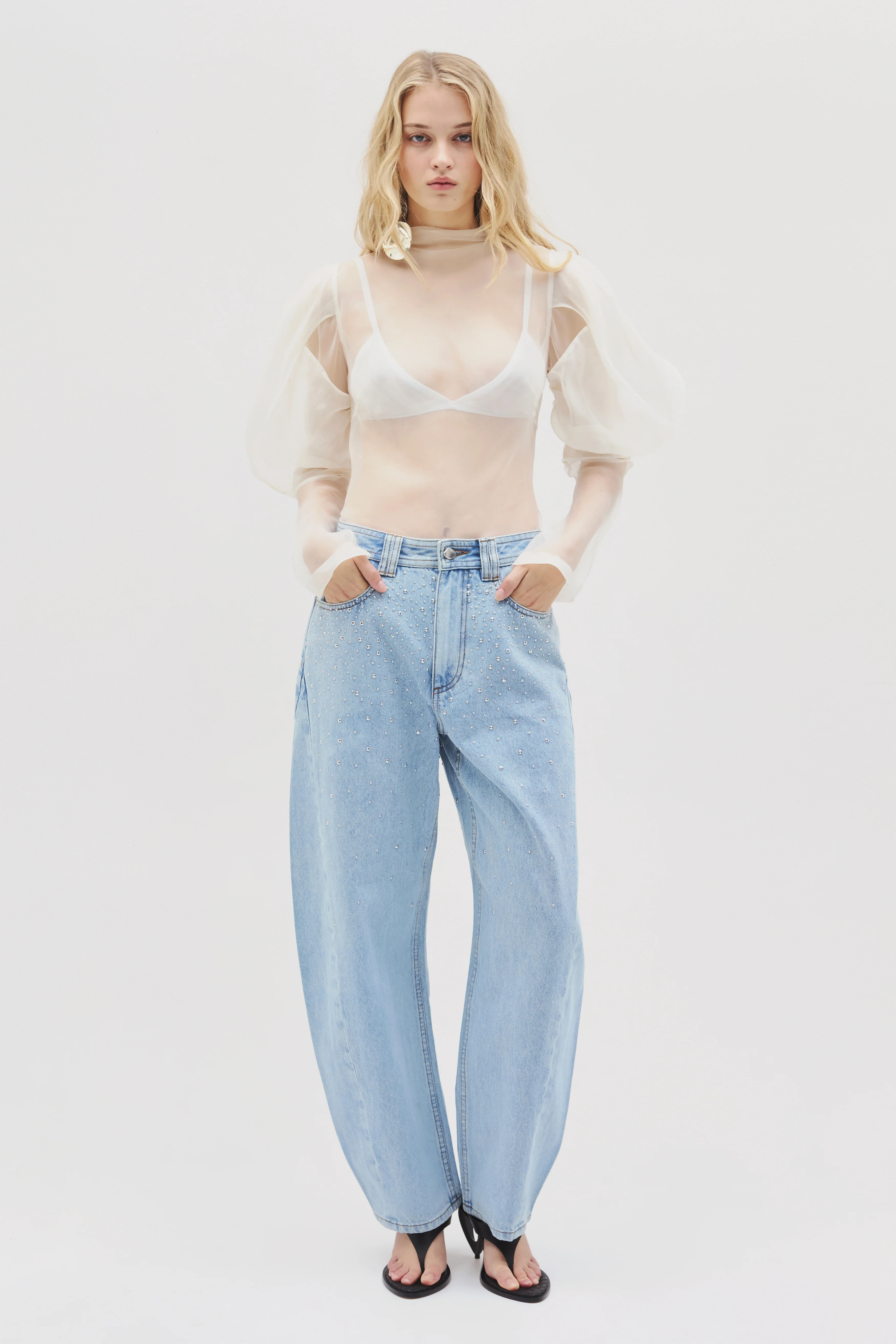 Lucina Barrel Denim Jean
