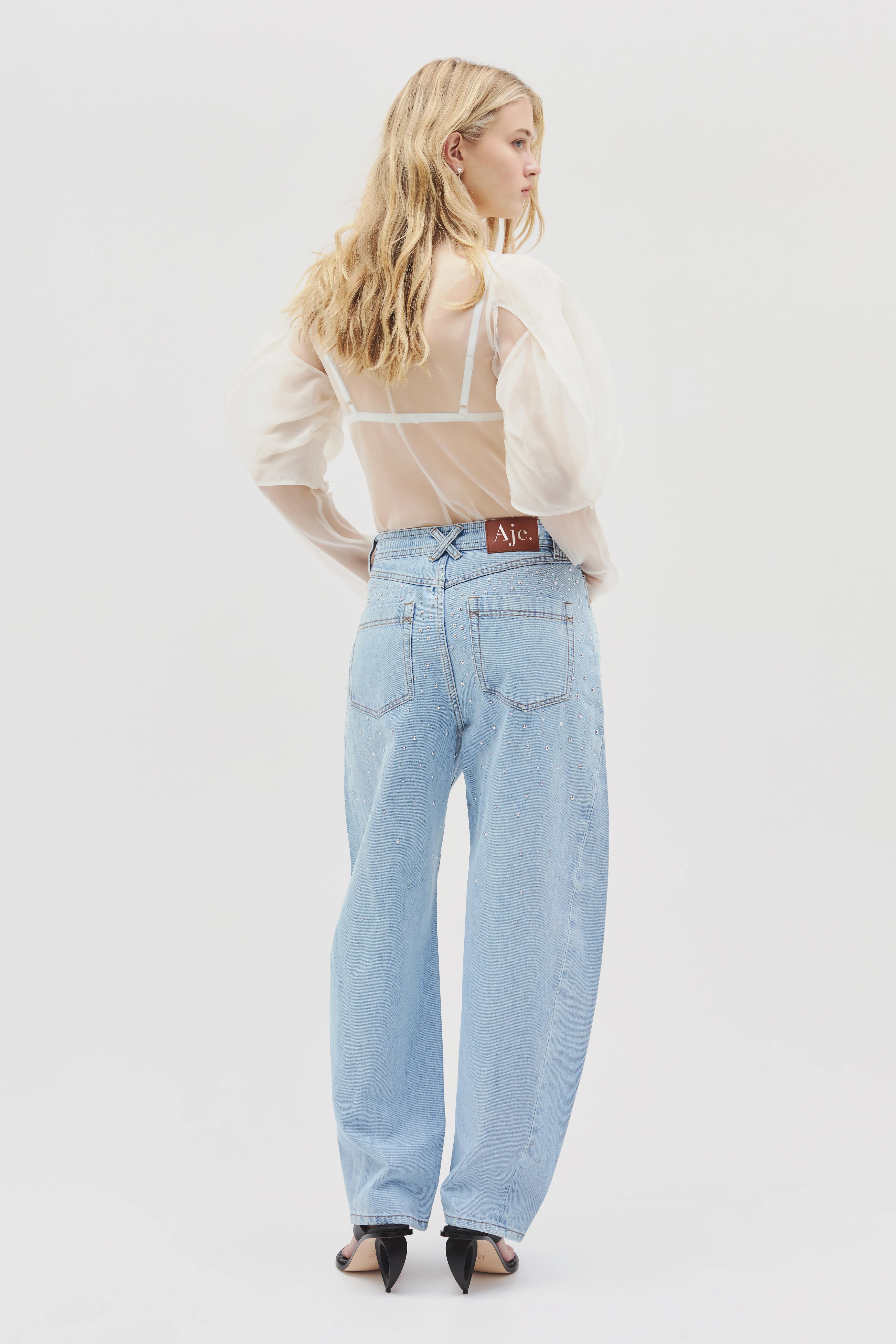 Lucina Barrel Denim Jean