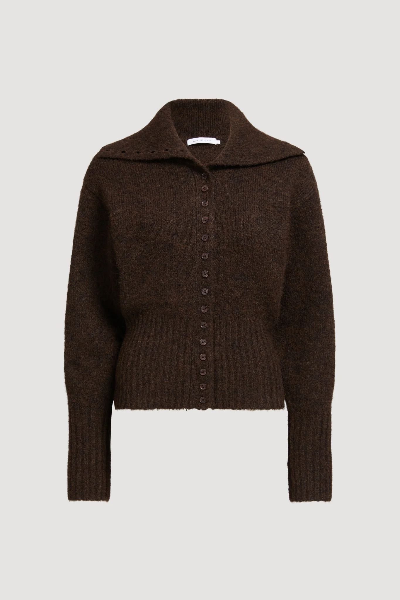 Leni Collared Cardigan