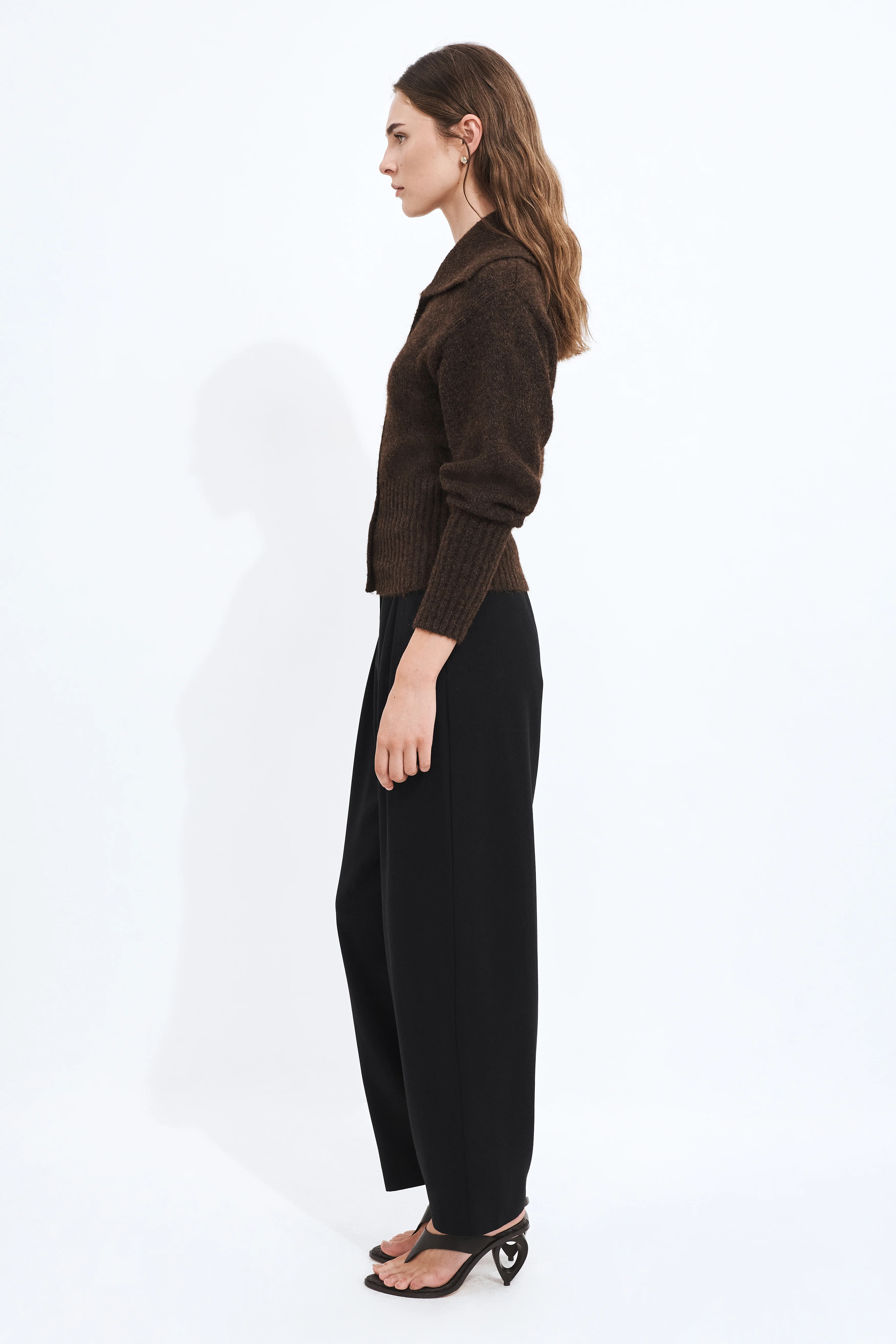 Leni Collared Cardigan