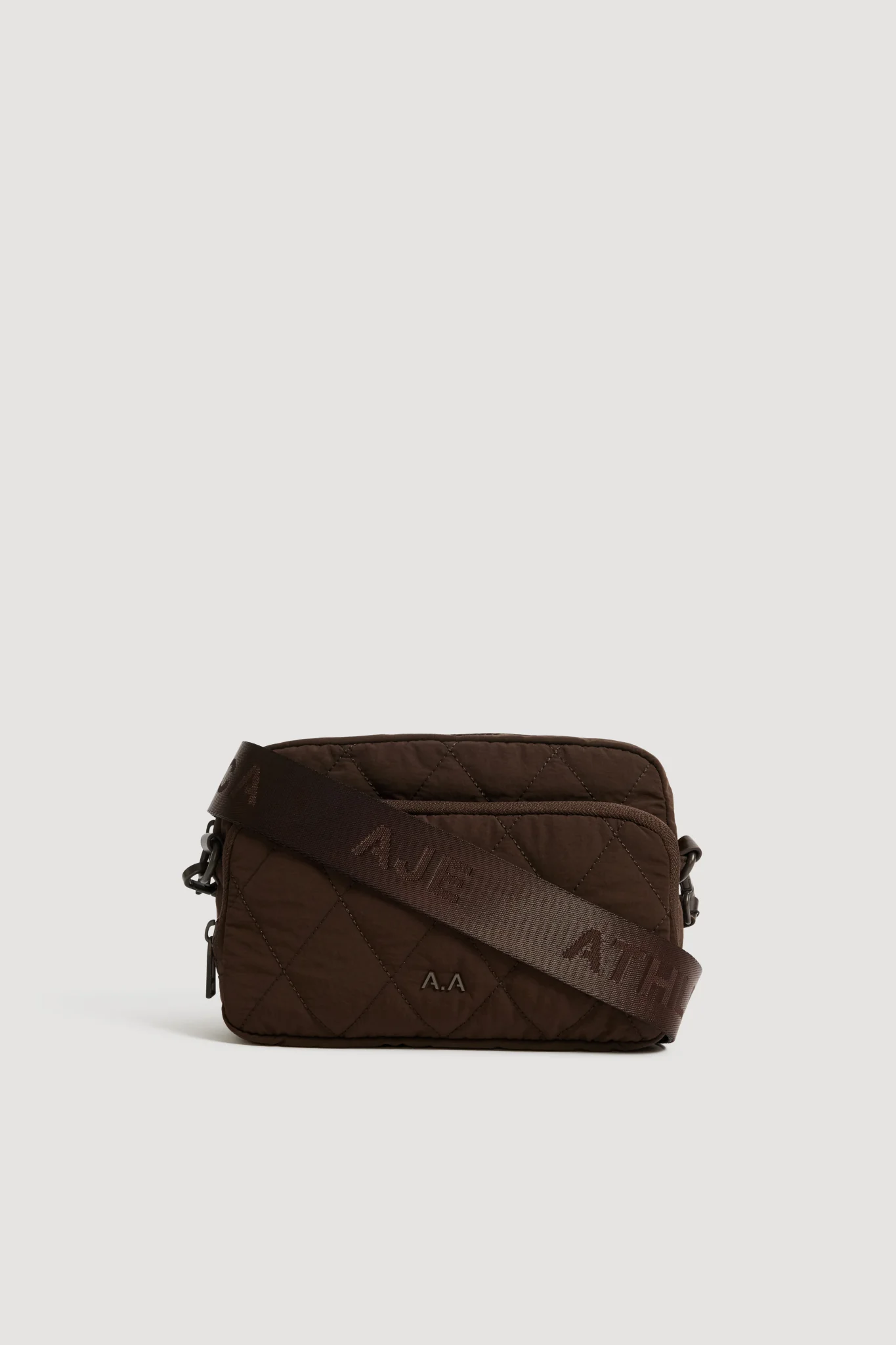 Zip Quilted Crossbody Bag