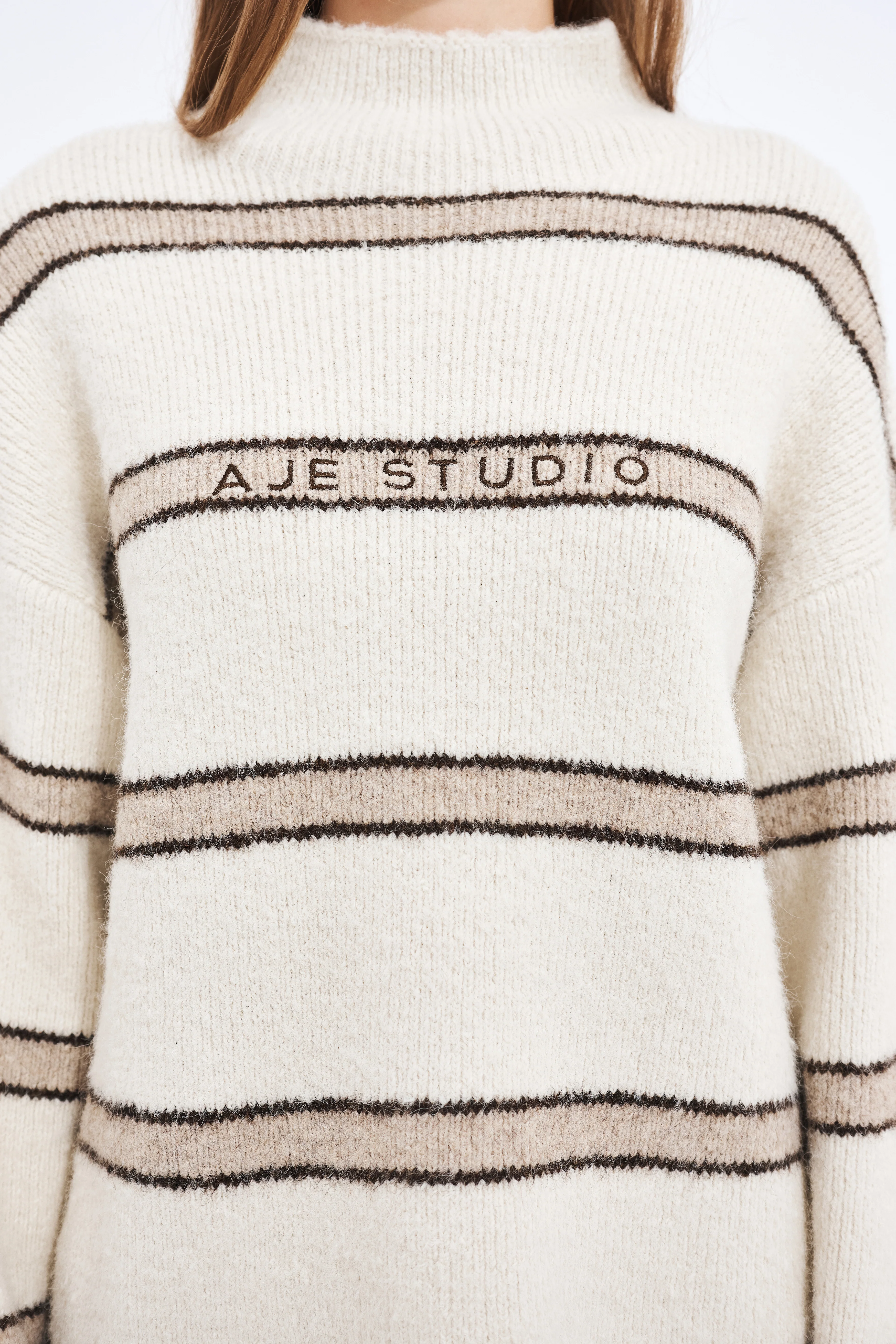 Violet Stripe Jumper