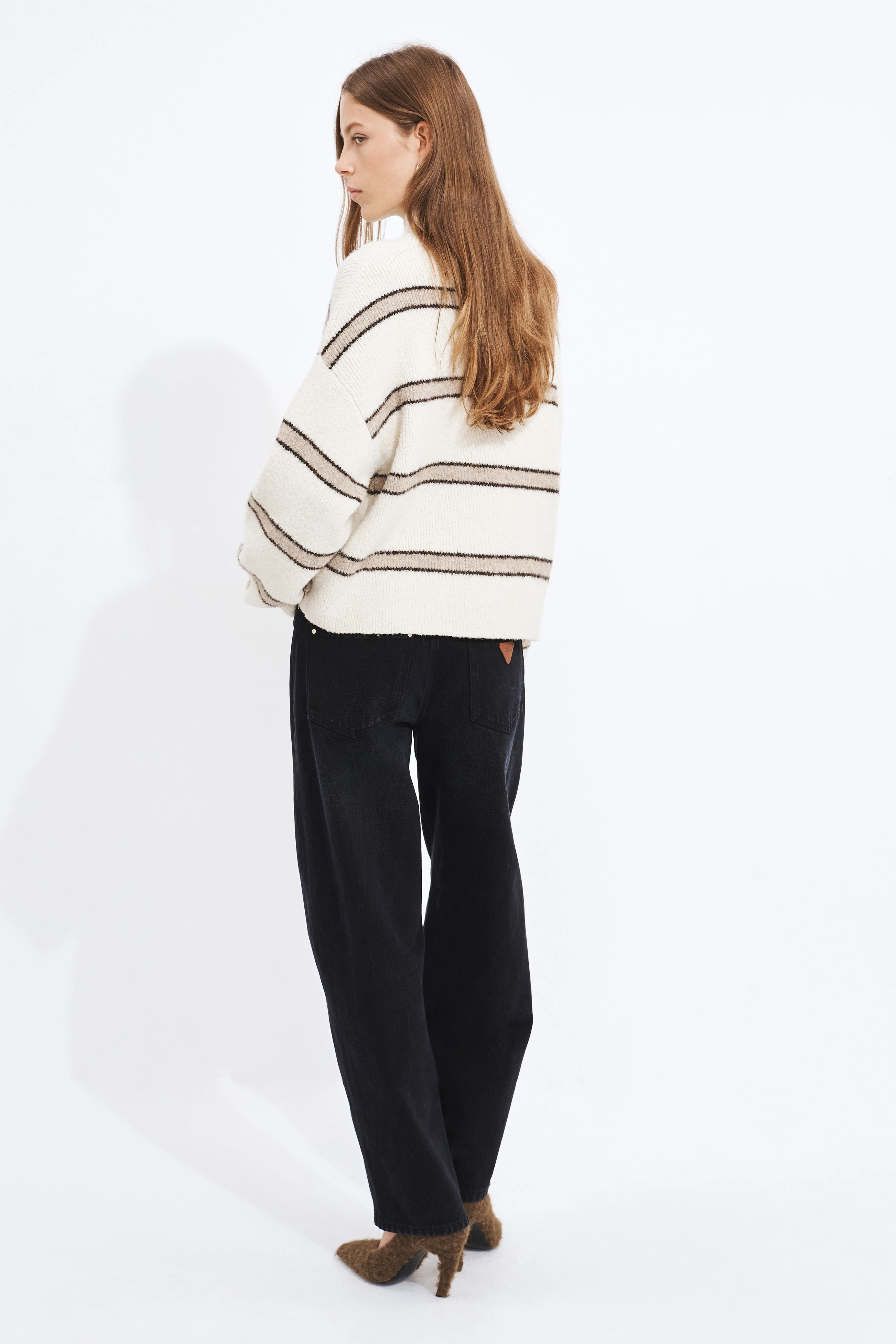 Violet Stripe Jumper