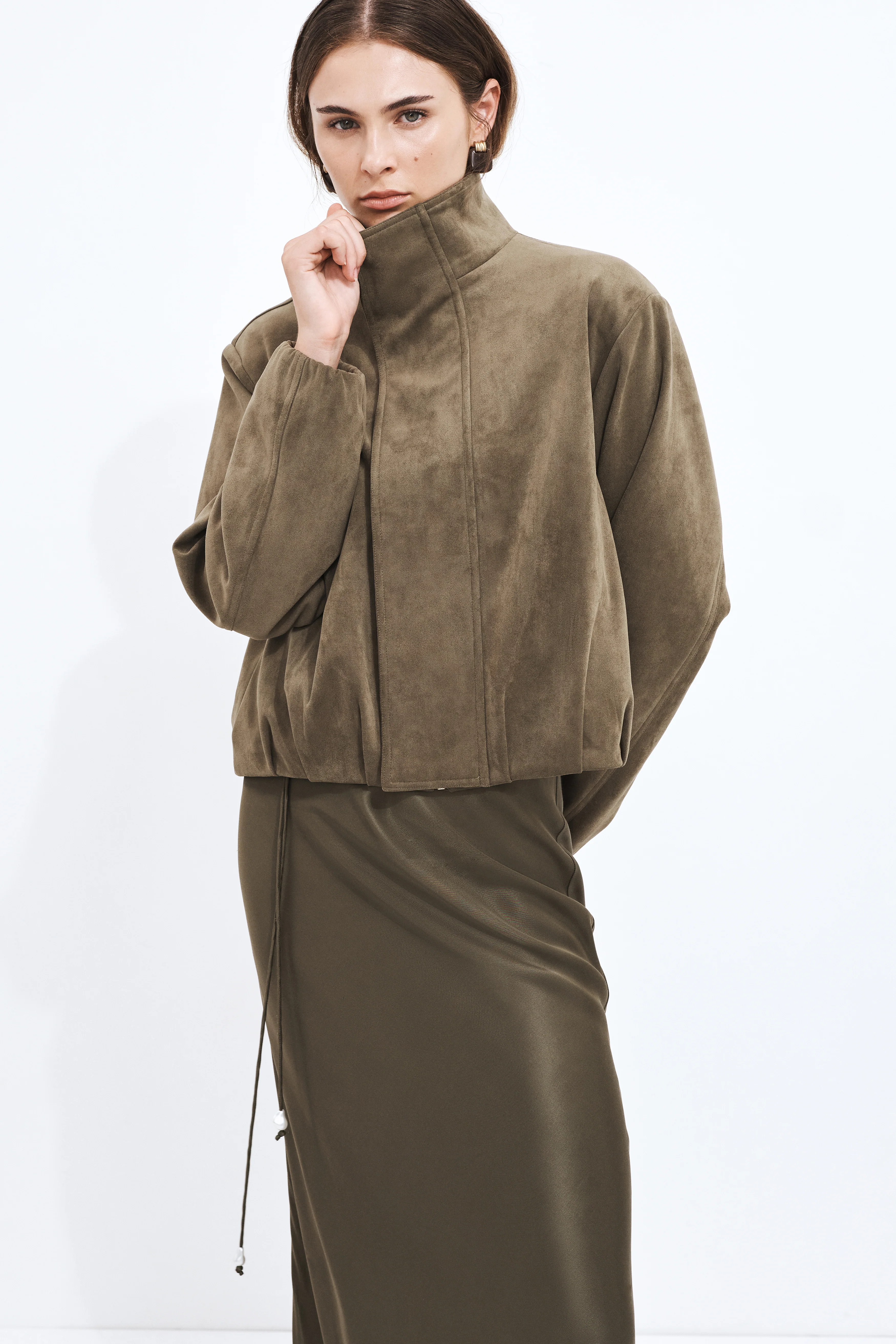 Philo Vegan Suede Jacket