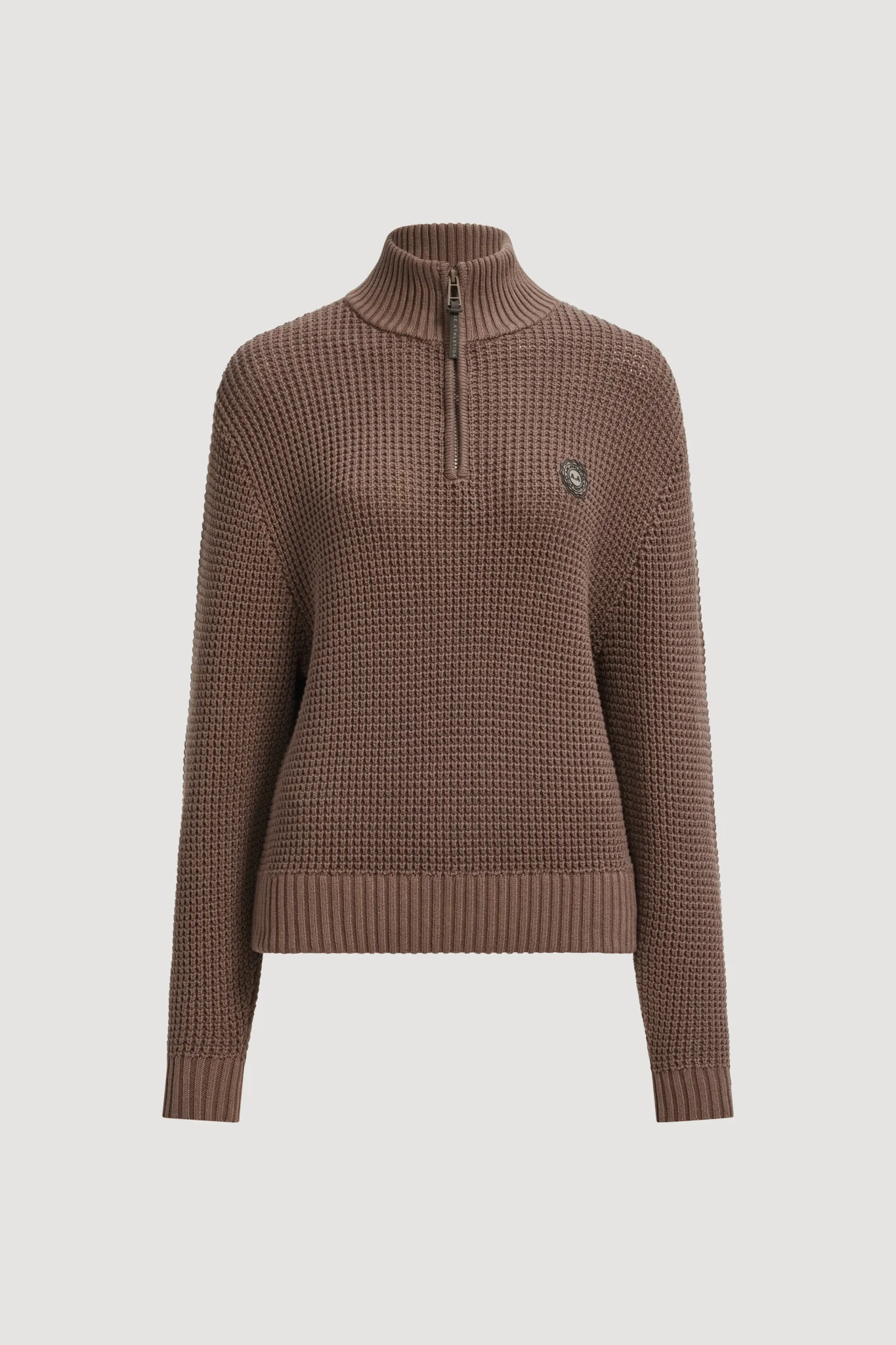 17787-1-4-zip-waffle-knit-jumper-2.webp 1/4 Zip Waffle Knit Jumper