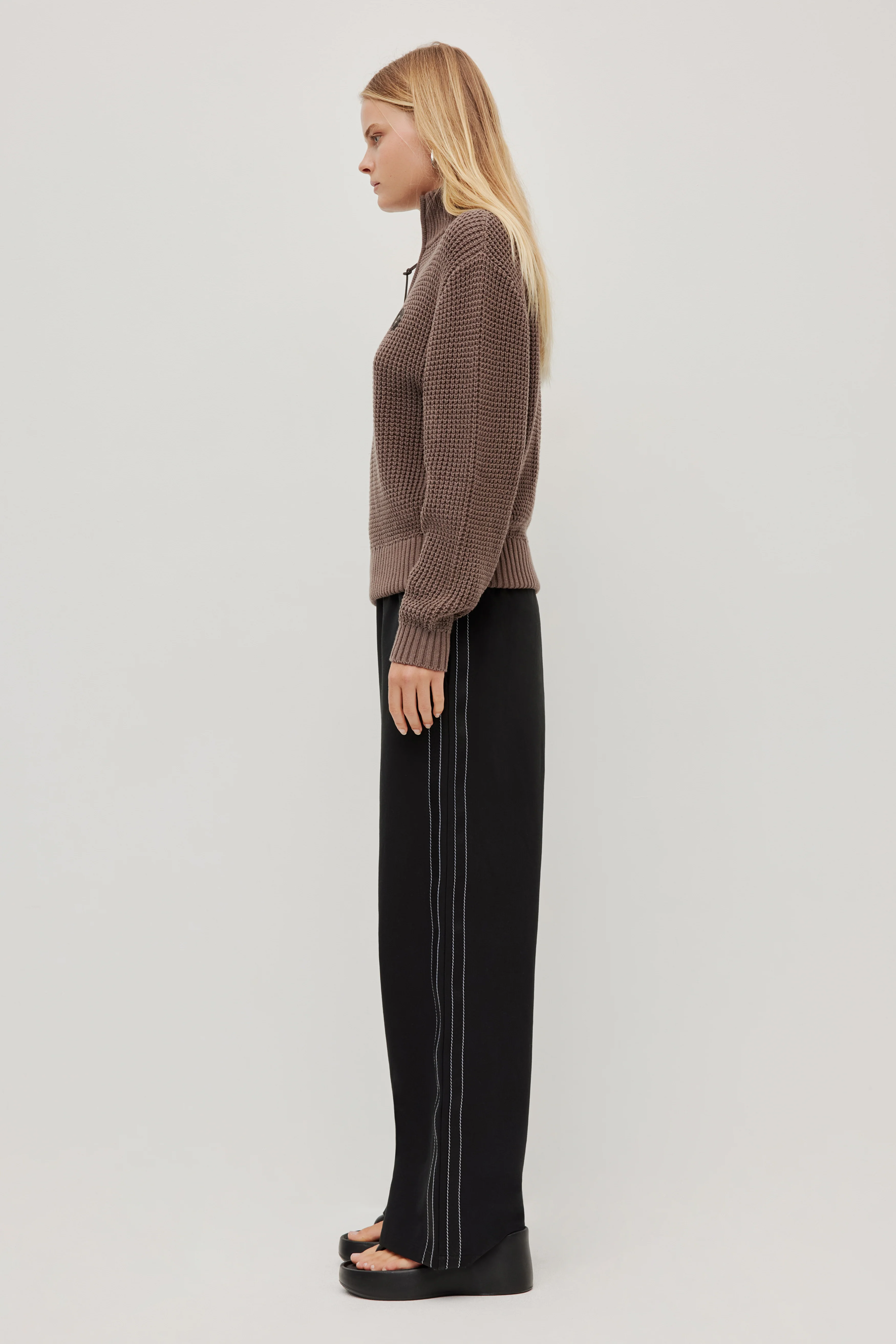 17787-1-4-zip-waffle-knit-jumper-5.webp 1/4 Zip Waffle Knit Jumper