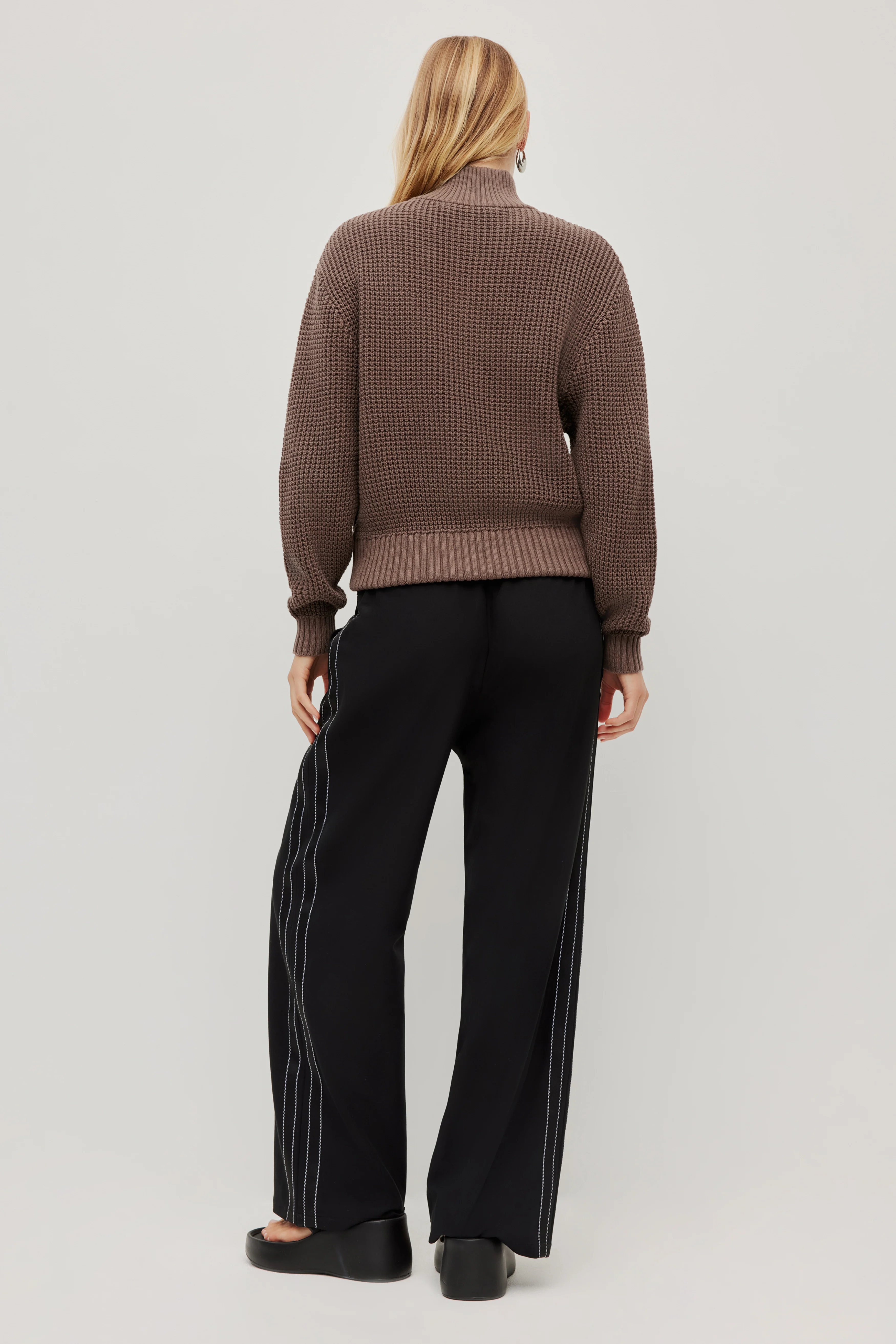 17787-1-4-zip-waffle-knit-jumper-6.webp 1/4 Zip Waffle Knit Jumper