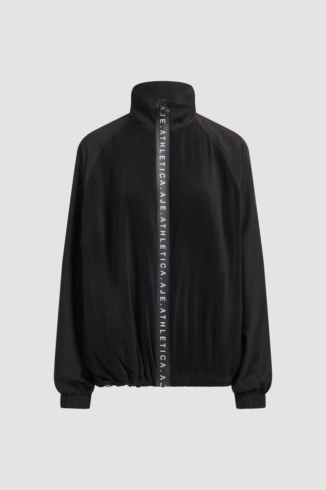 Pleated Logo Jacket