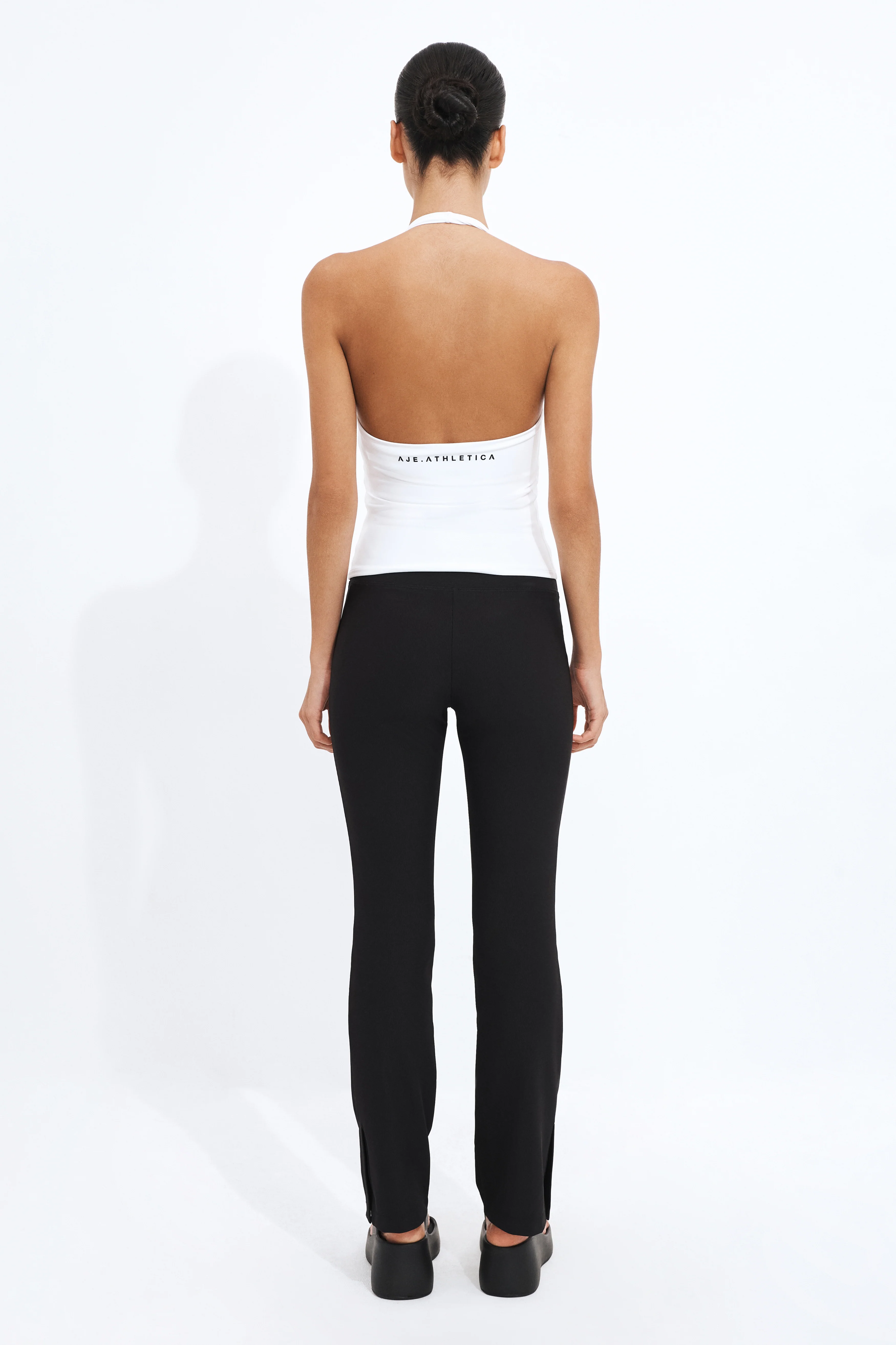 Fitted Side Split Pants