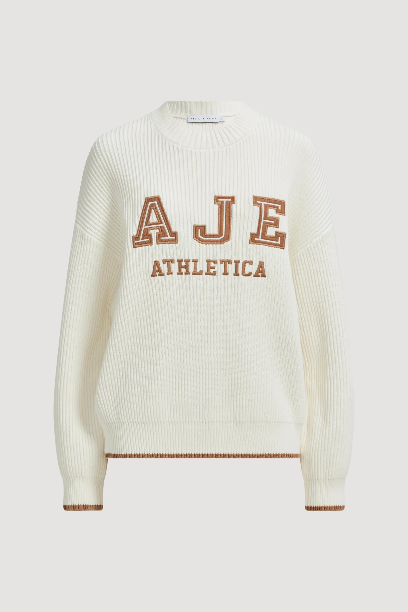 Varsity Logo Rib Jumper