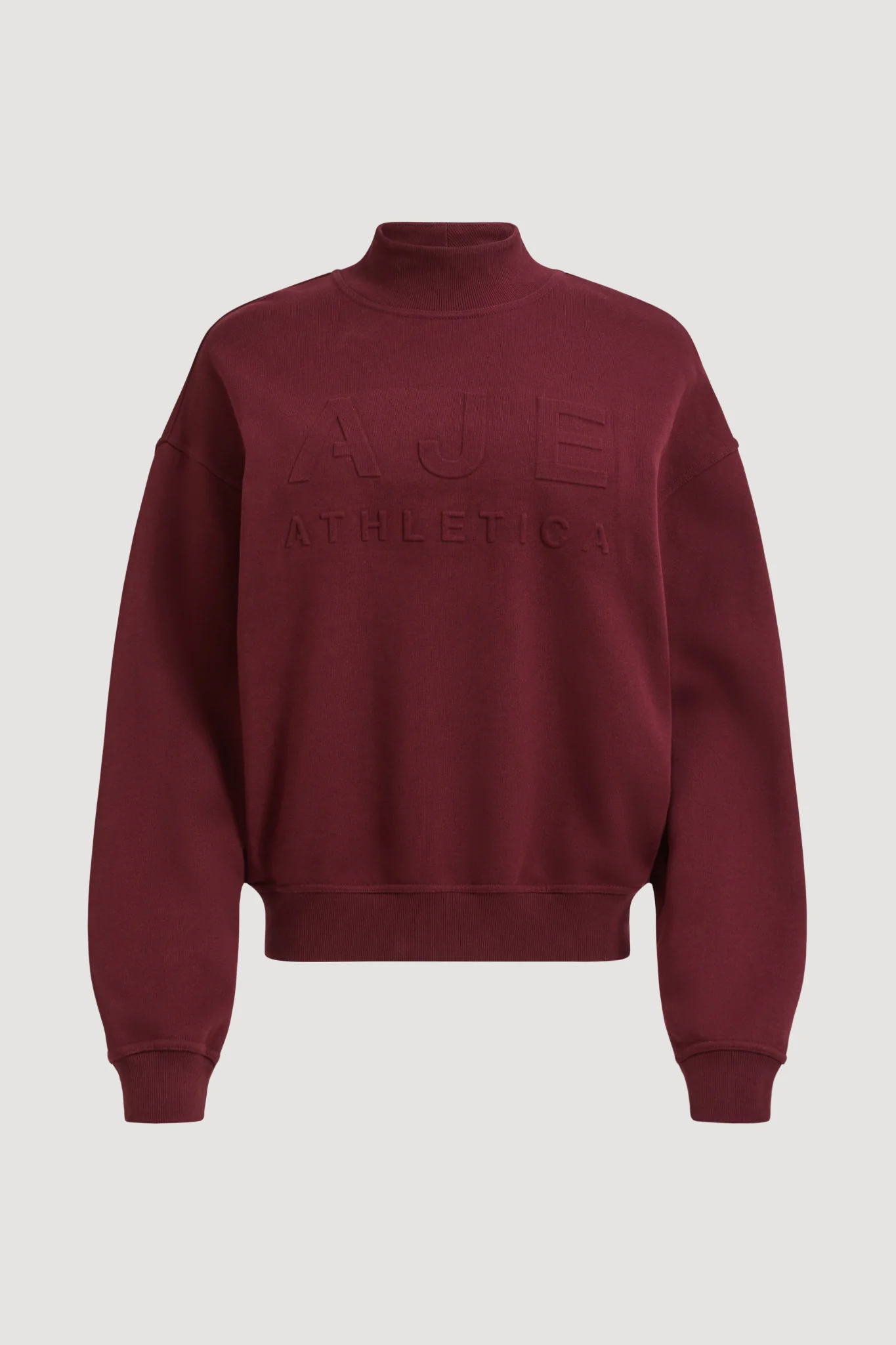 High Neck Logo Jumper