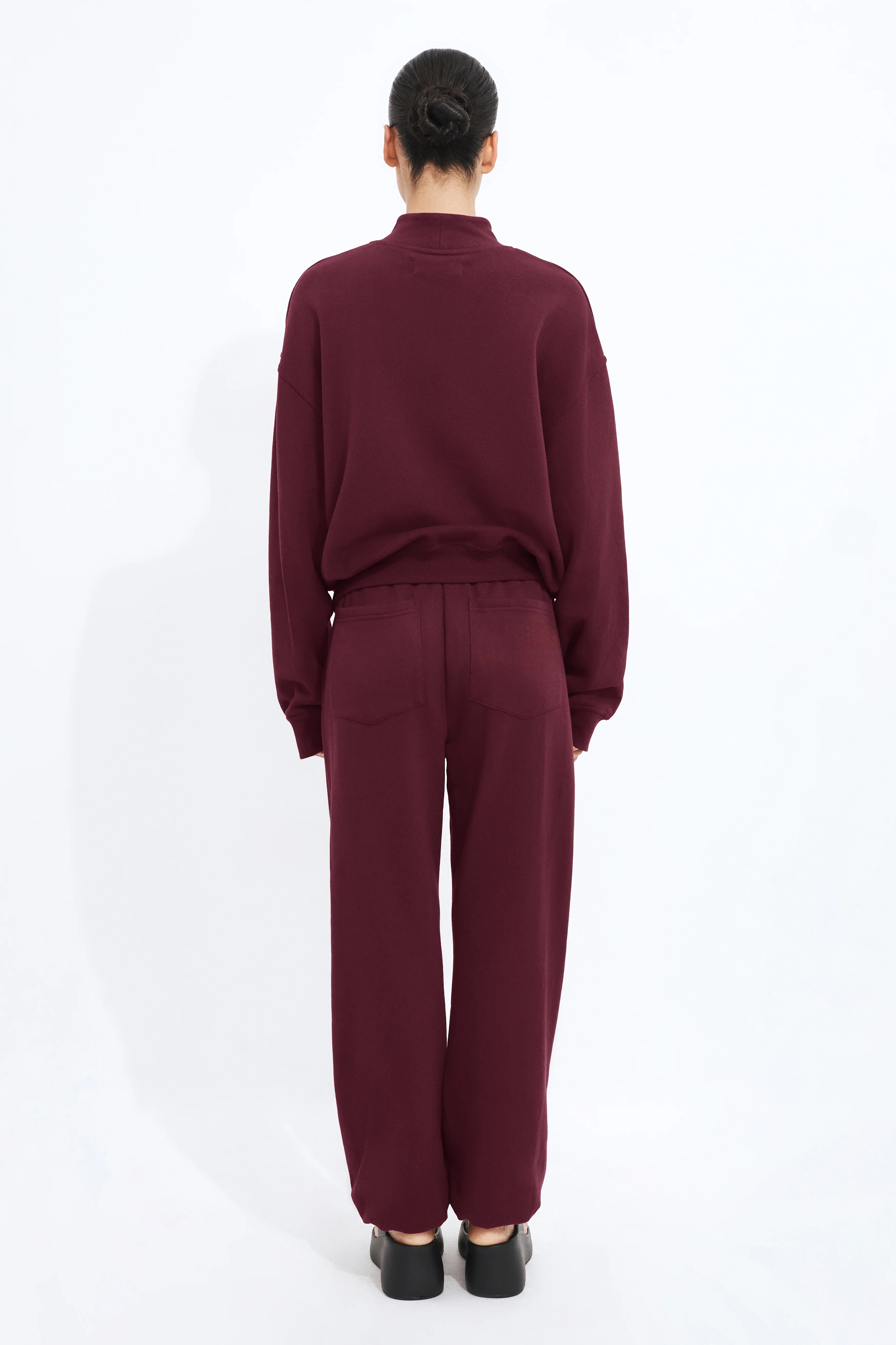High Neck Logo Jumper