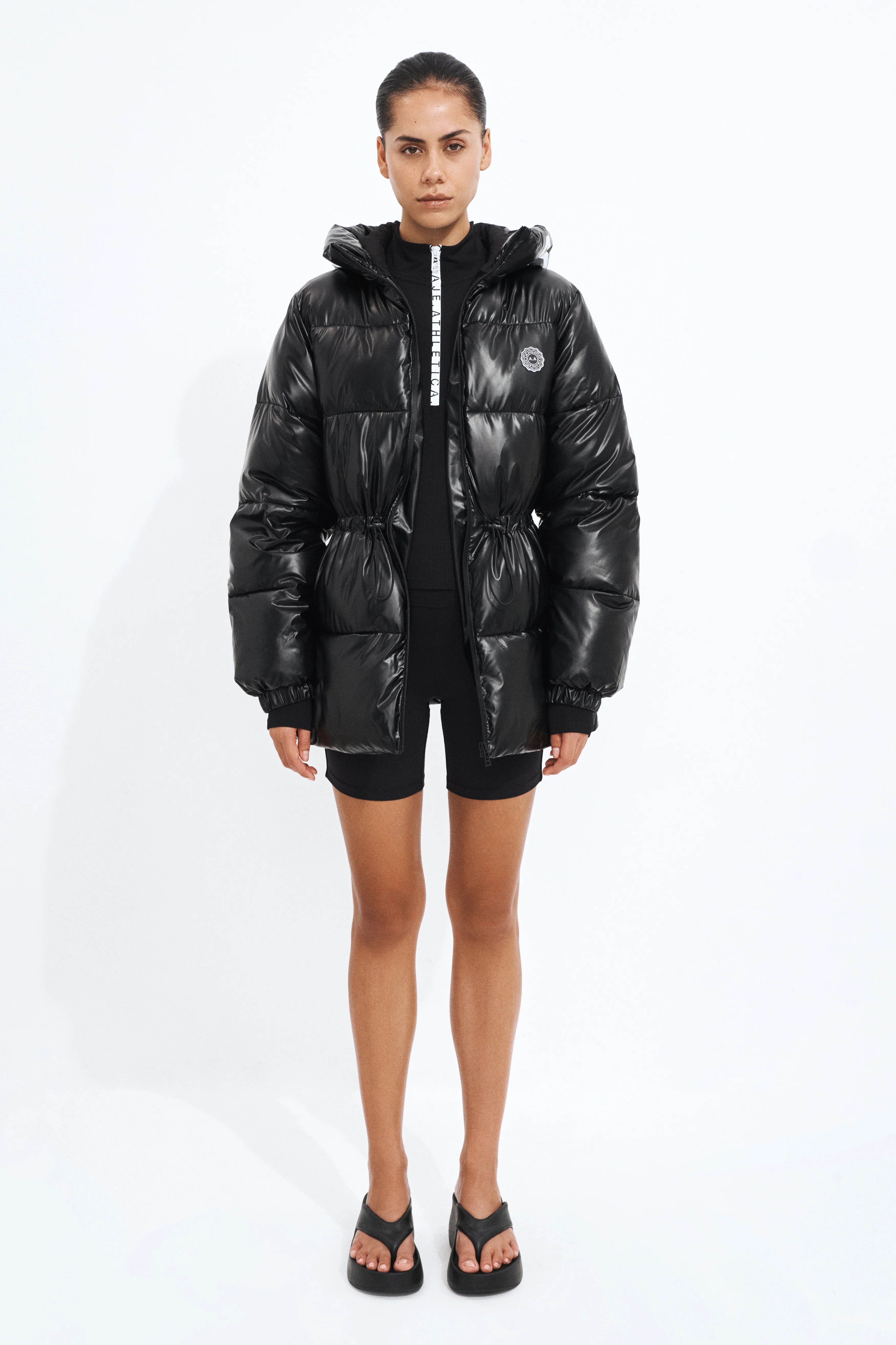 Longline Puffer Jacket