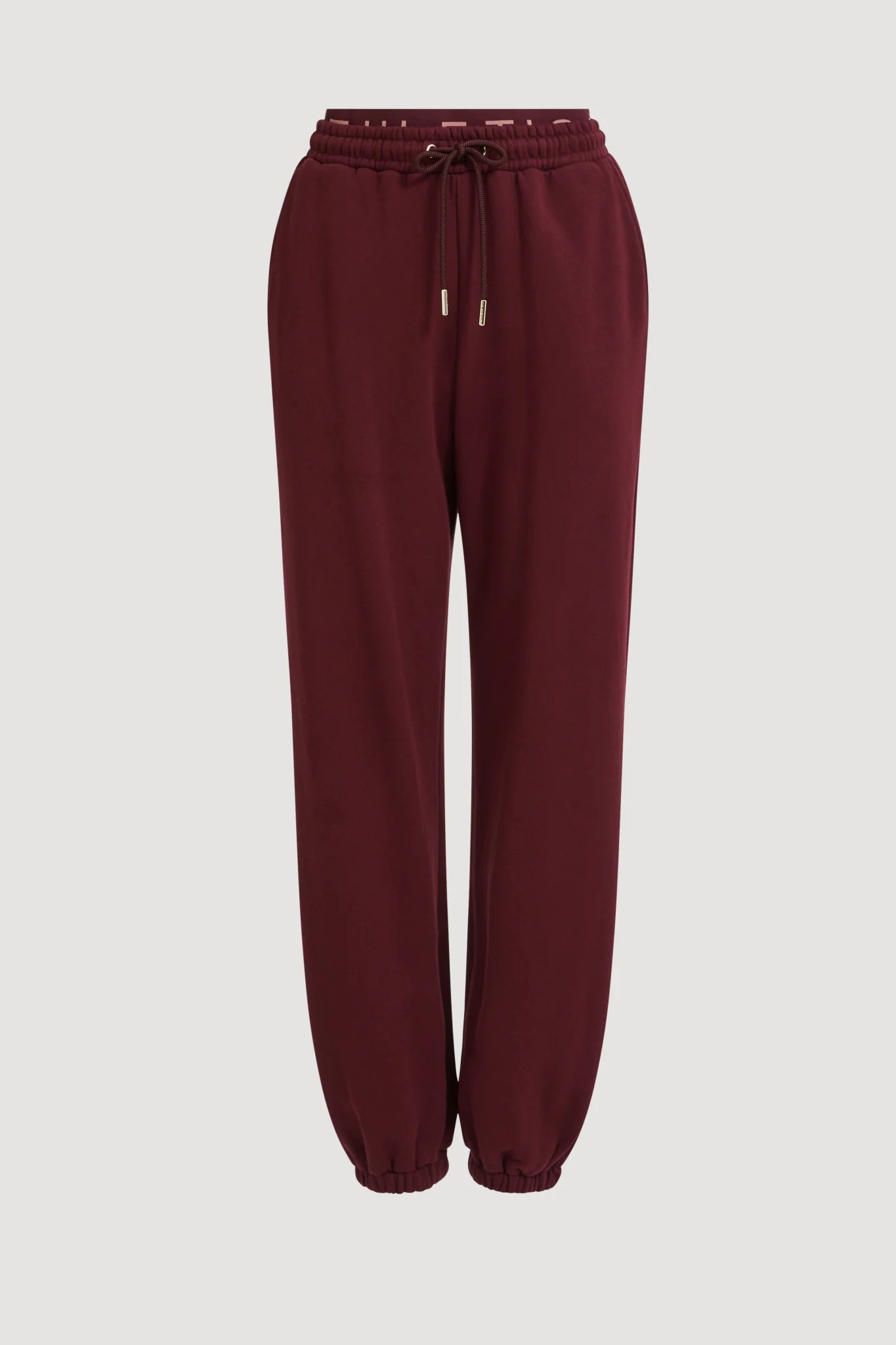 Cuffed Hem Logo Track Pants